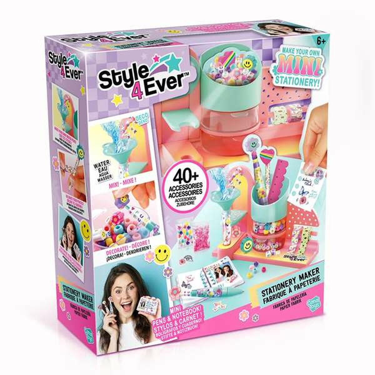Craft Game Canal Toys Rosa Plast