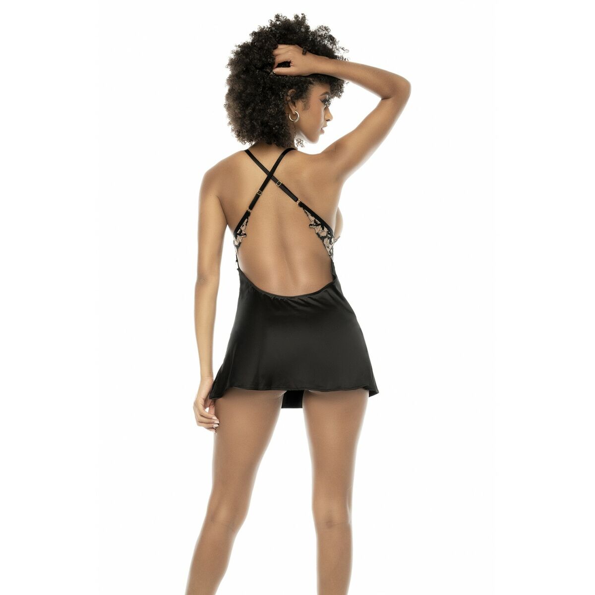 Babydoll Mapalé S Vit Svart - 2