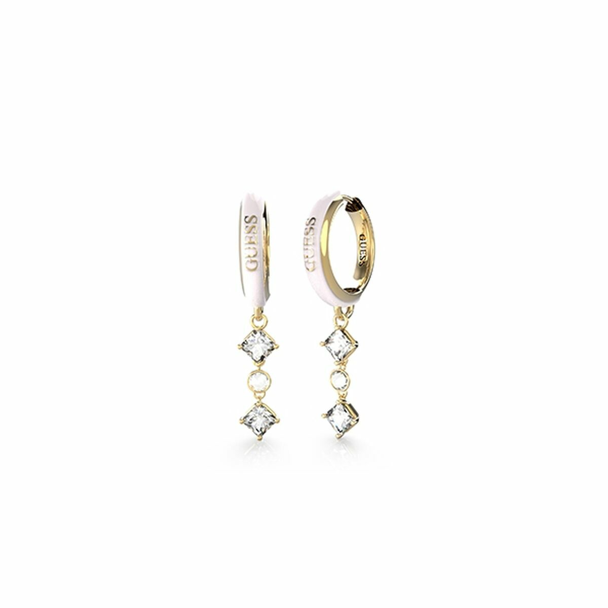 Dam örhängen Guess JUBE03069JWYGWHT-U 5 cm