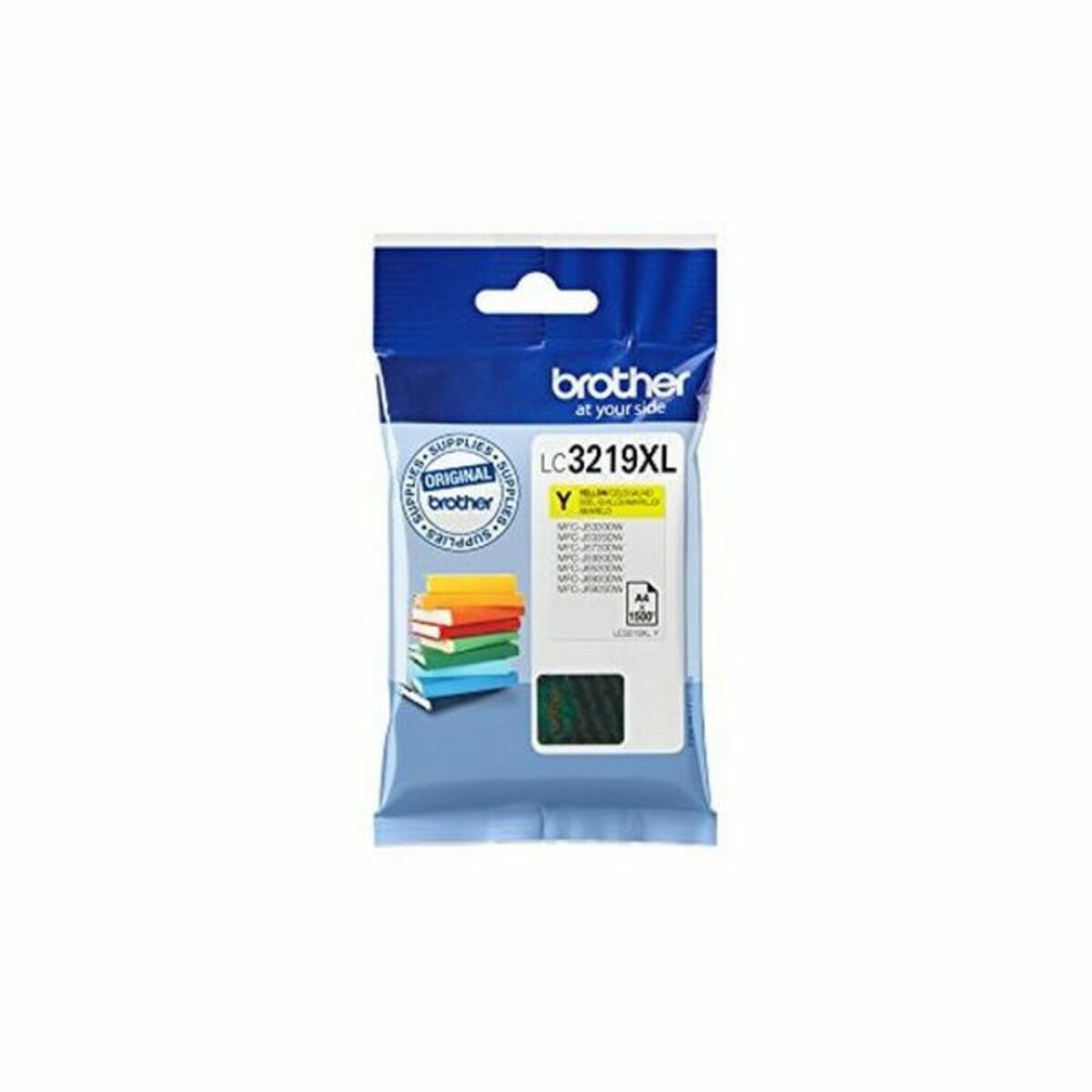 Patron Kompatibel Brother LC3219XLY Gul - 5