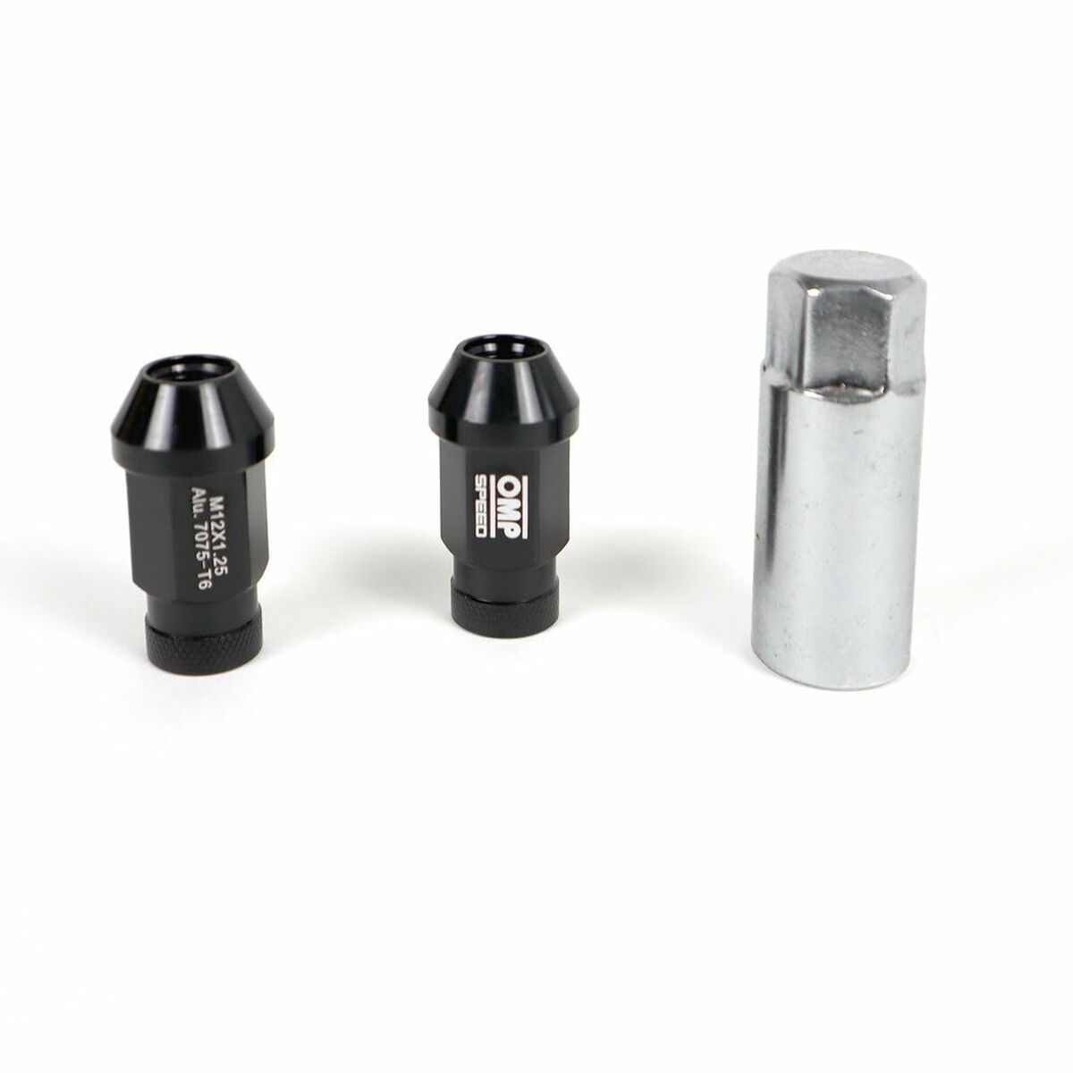 Set Skruv OMP 7075 Svart 20 uds M14 x 1,25 - 4