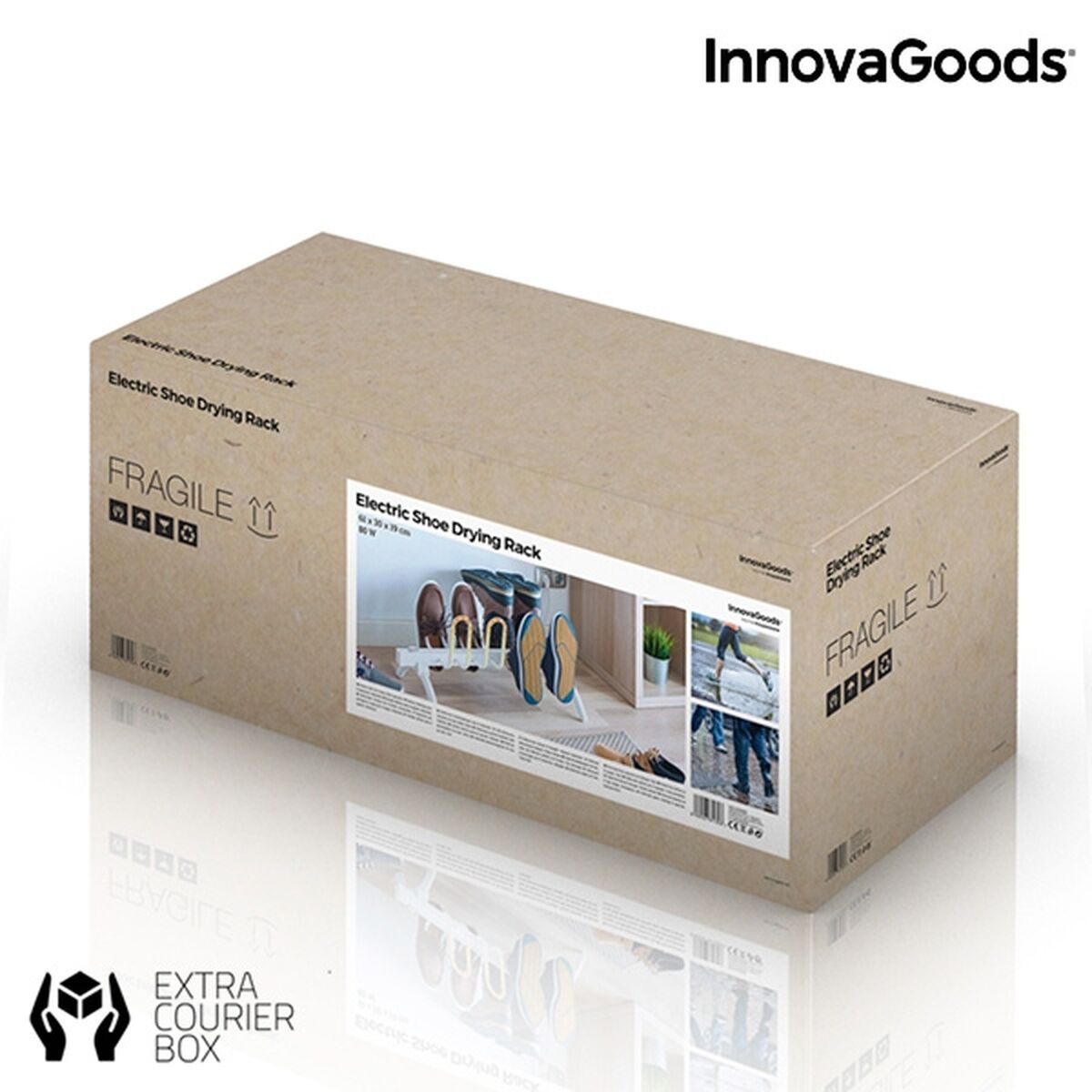 Elektrisk skotork InnovaGoods 80 W 4 pairs - 10