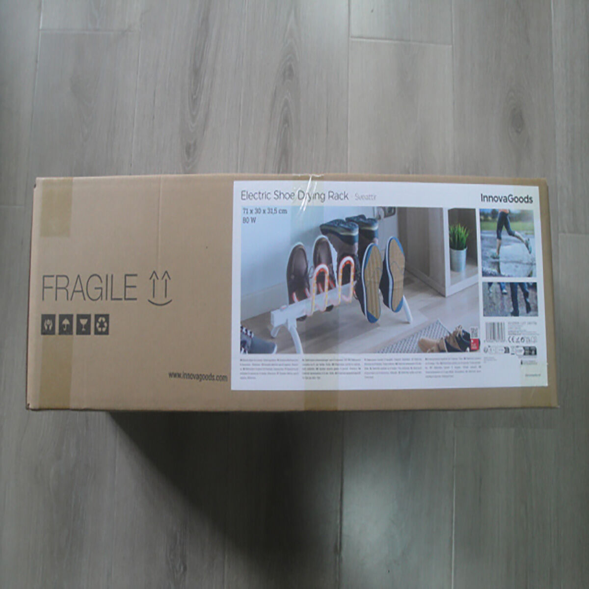 Elektrisk skotork InnovaGoods 80 W 4 pairs - 24