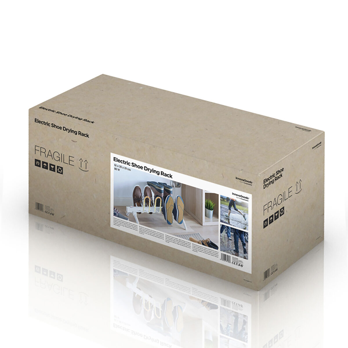 Elektrisk skotork InnovaGoods 80 W 4 pairs - 23