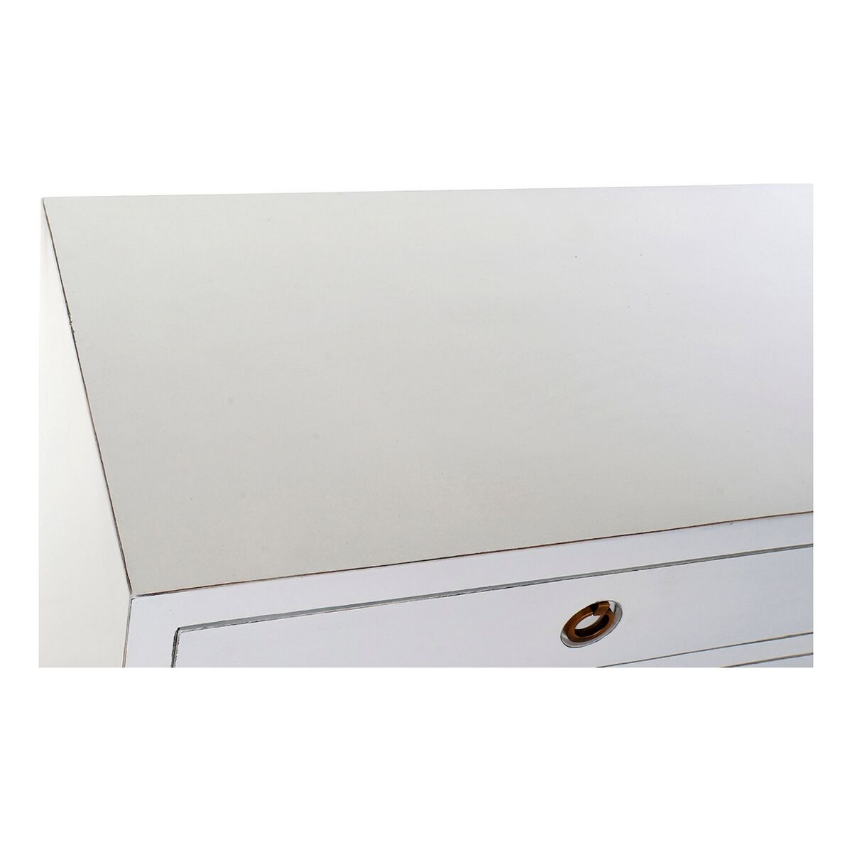 Skänk DKD Home Decor Kamakura Vit Gyllene Metall Poppel 150 x 50 x 80 cm (150 x 50 x 80 cm) - 3