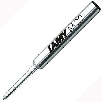 Refill för kulspetspenna Lamy M22 Svart (10 antal)
