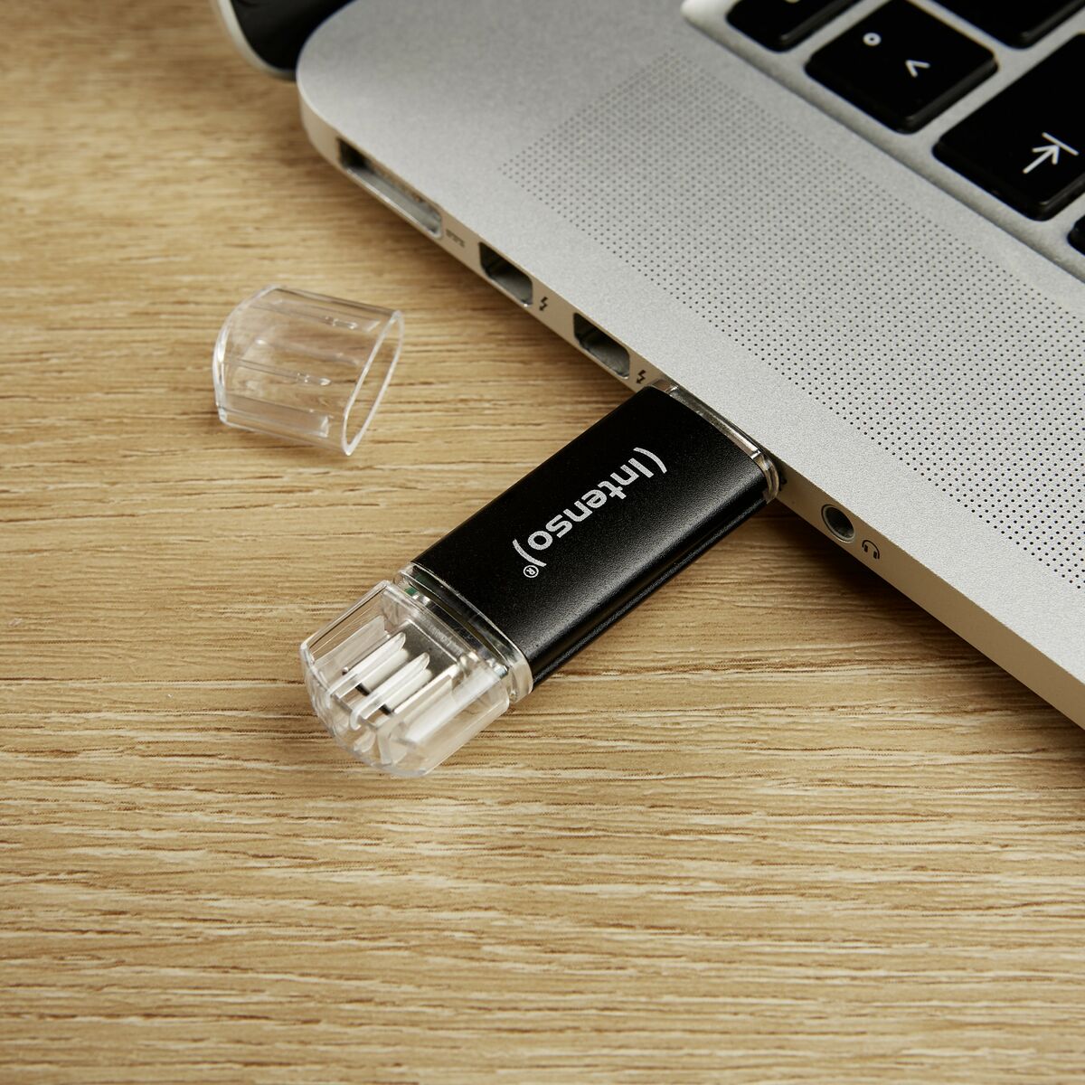 USB-minne INTENSO Antracitgrå 32 GB - 6