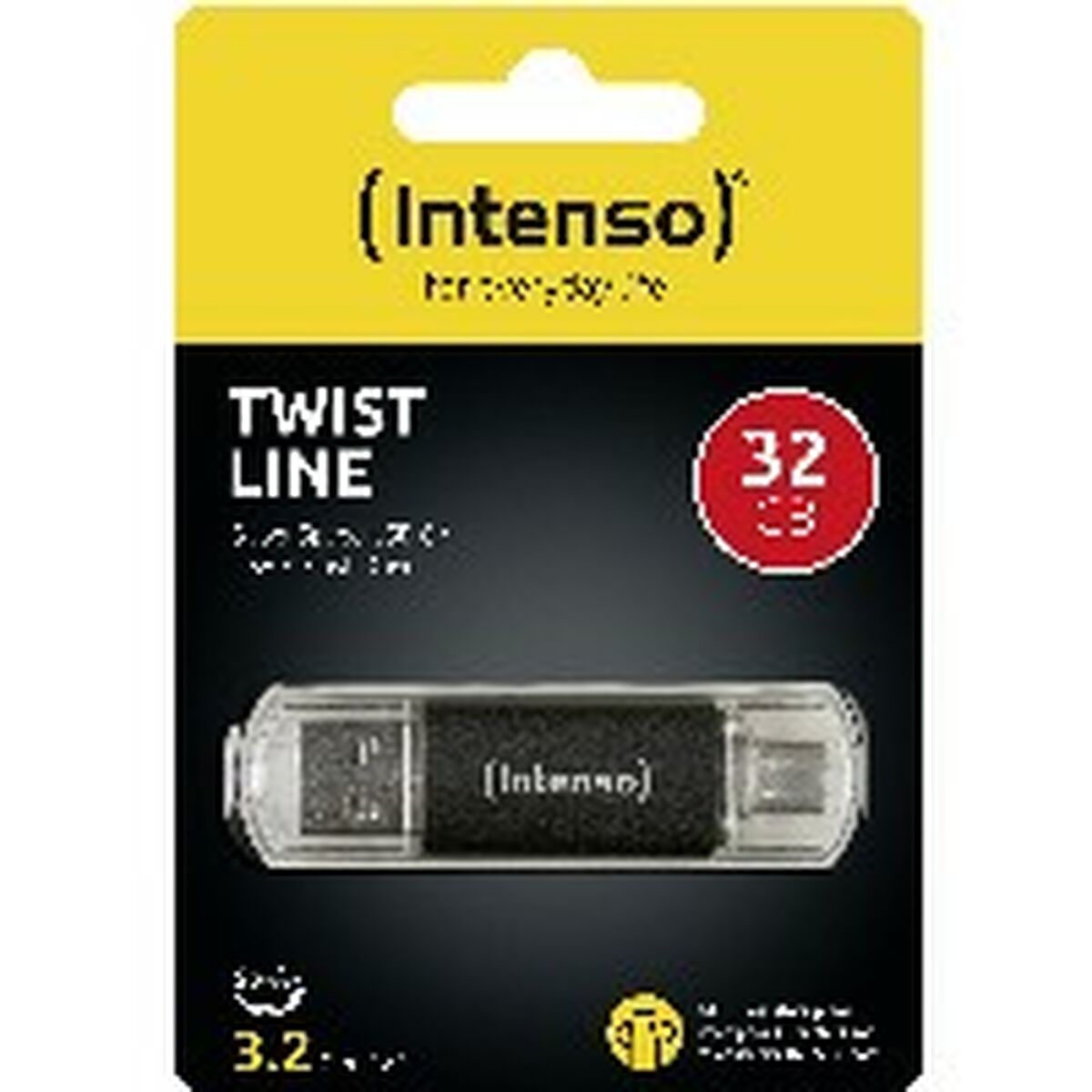 USB-minne INTENSO Antracitgrå 32 GB - 2