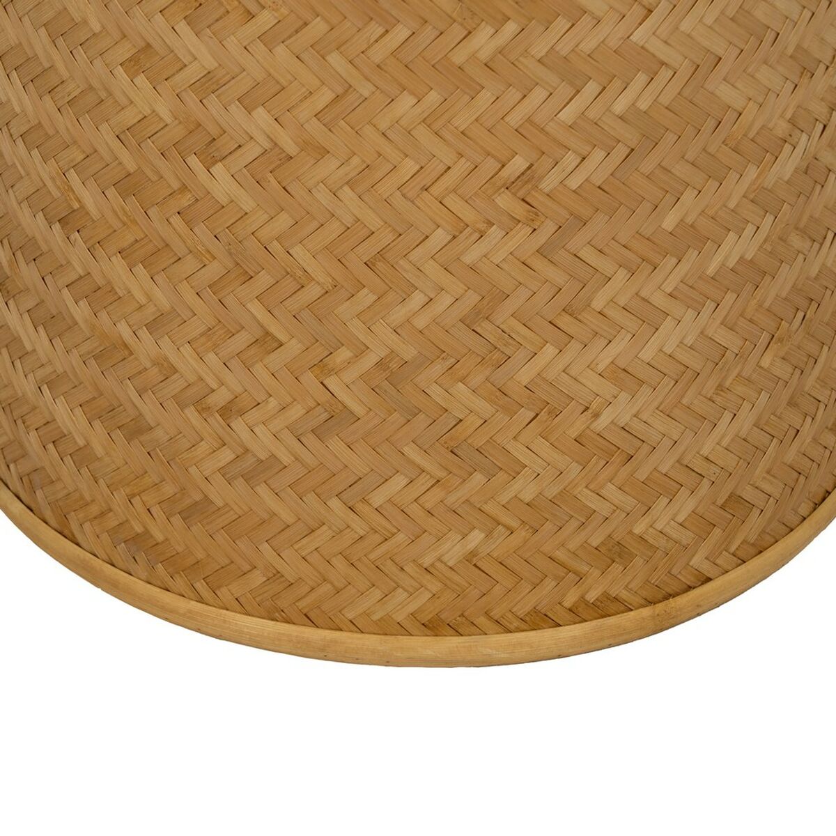 Puff RATÁN Naturell Rattan 40 x 40 x 46 cm (2 antal) - 8