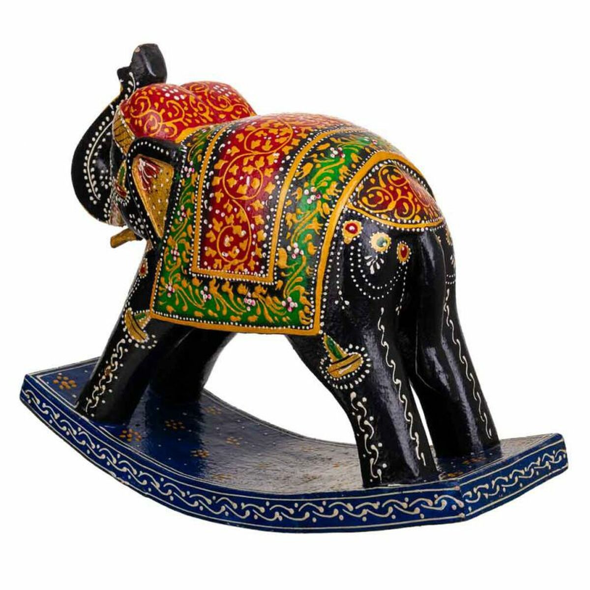 Prydnadsfigur Alexandra House Living Elefant 10 x 22 x 28 cm - 5