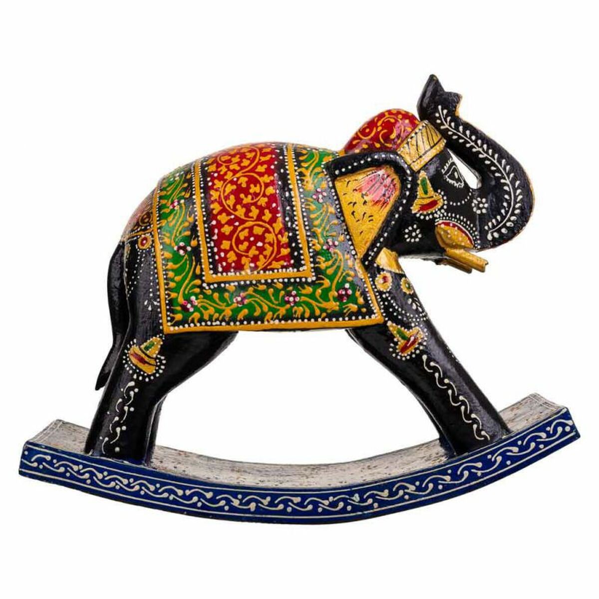 Prydnadsfigur Alexandra House Living Elefant 10 x 22 x 28 cm - 4