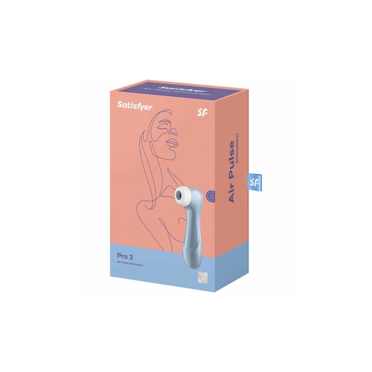 Sugstimulator för klitoris Satisfyer Pro 2 Air Pulse Blå - 6