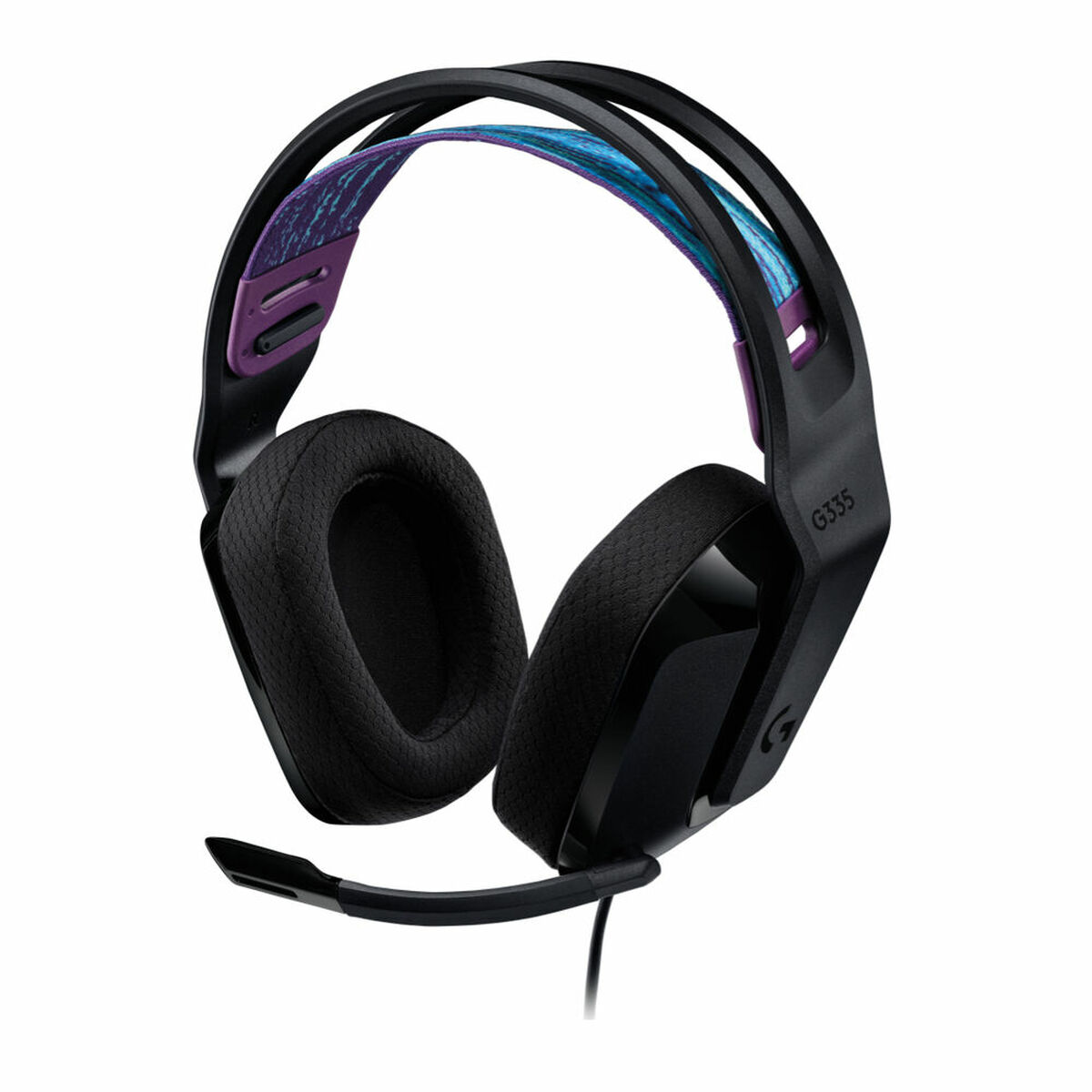 Hörlurar med Mikrofon Logitech 981-000978 Svart