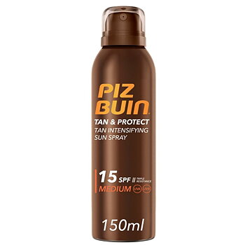 Spray solskydd Piz Buin Tan & Protect Spf 15 150 ml