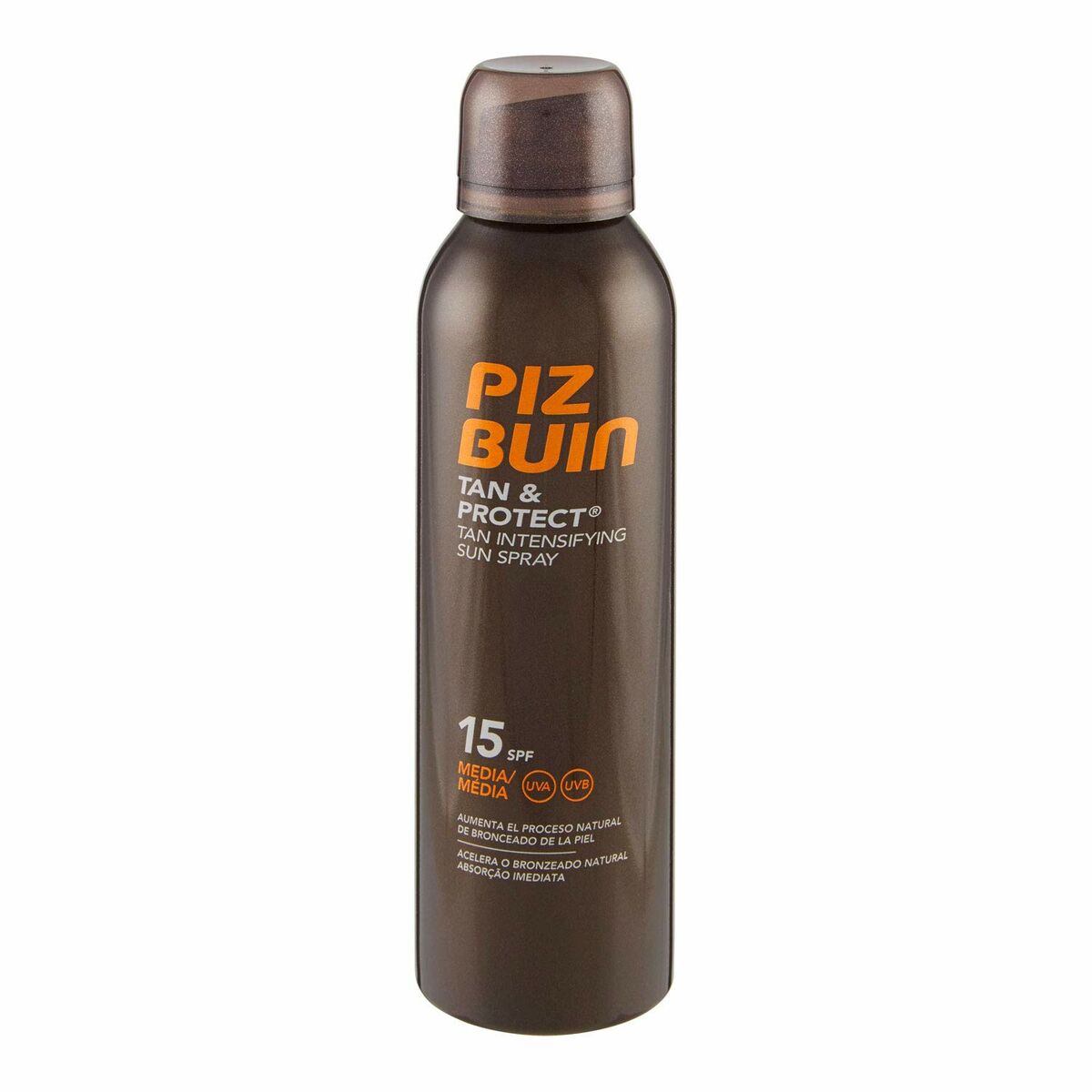 Spray solskydd Piz Buin Tan & Protect Spf 15 150 ml