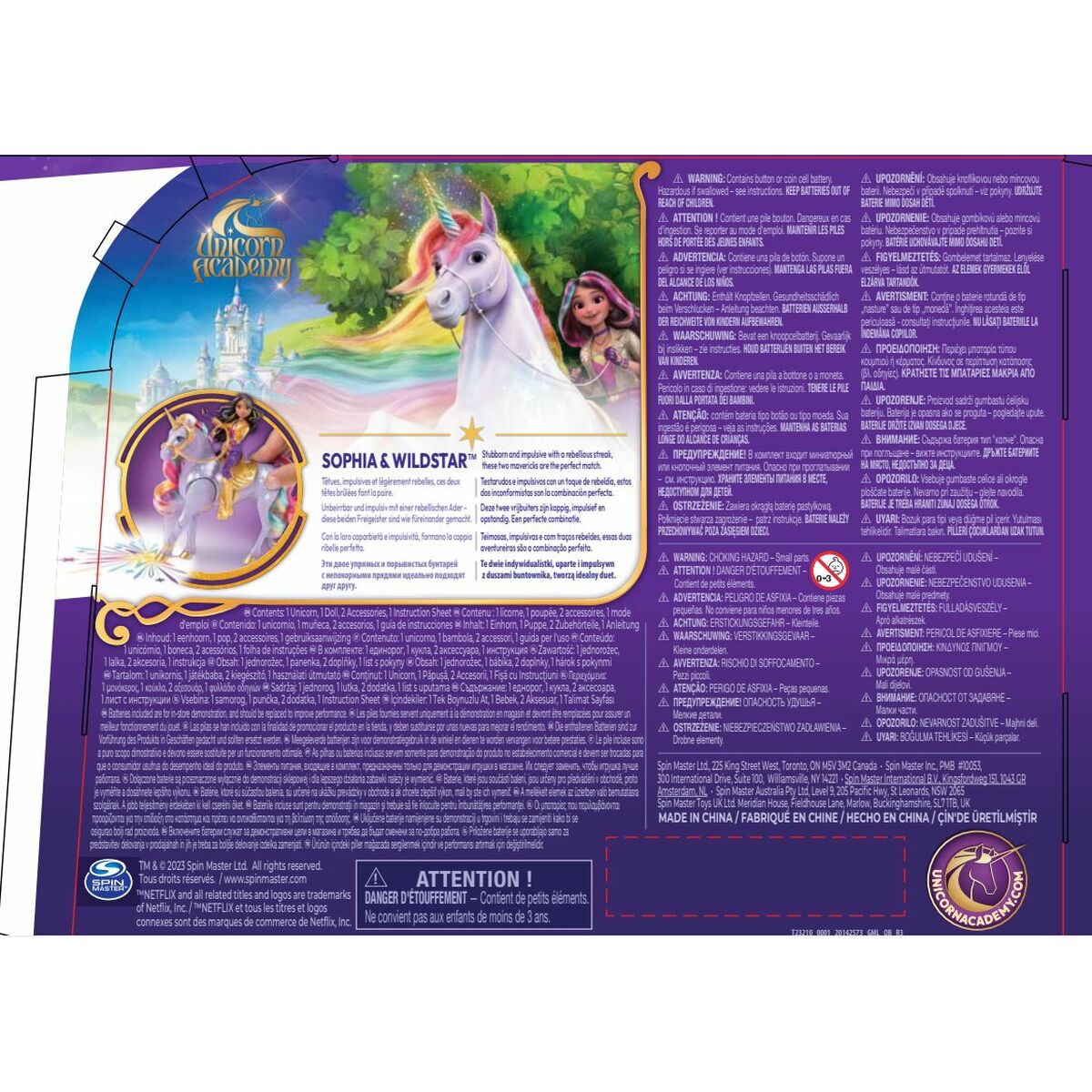 Docka Spin Master Sophia Unicornio Wildstar (4 antal) - 8