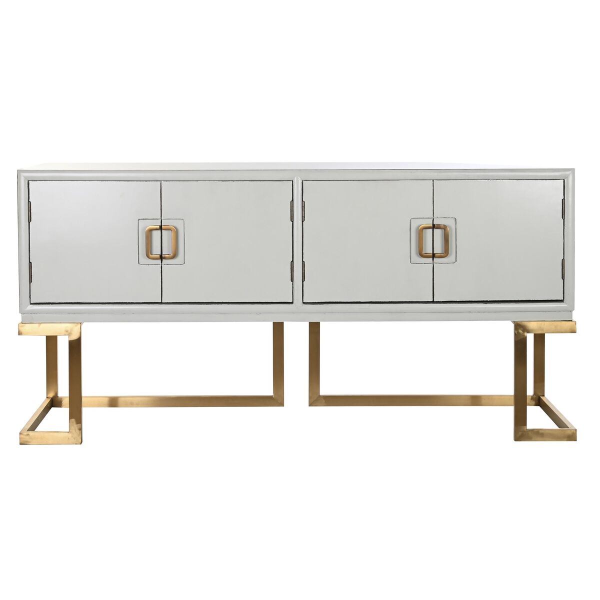 Skänk DKD Home Decor   Vit Metall Poppel 178 x 50 x 90 cm - 8