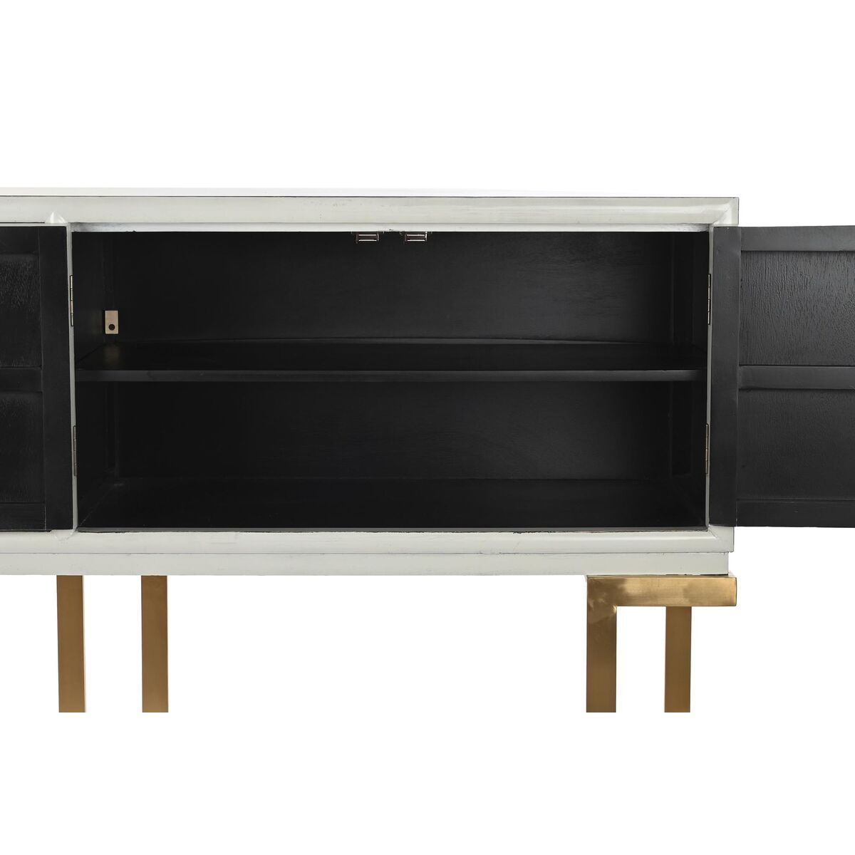 Skänk DKD Home Decor   Vit Metall Poppel 178 x 50 x 90 cm - 3