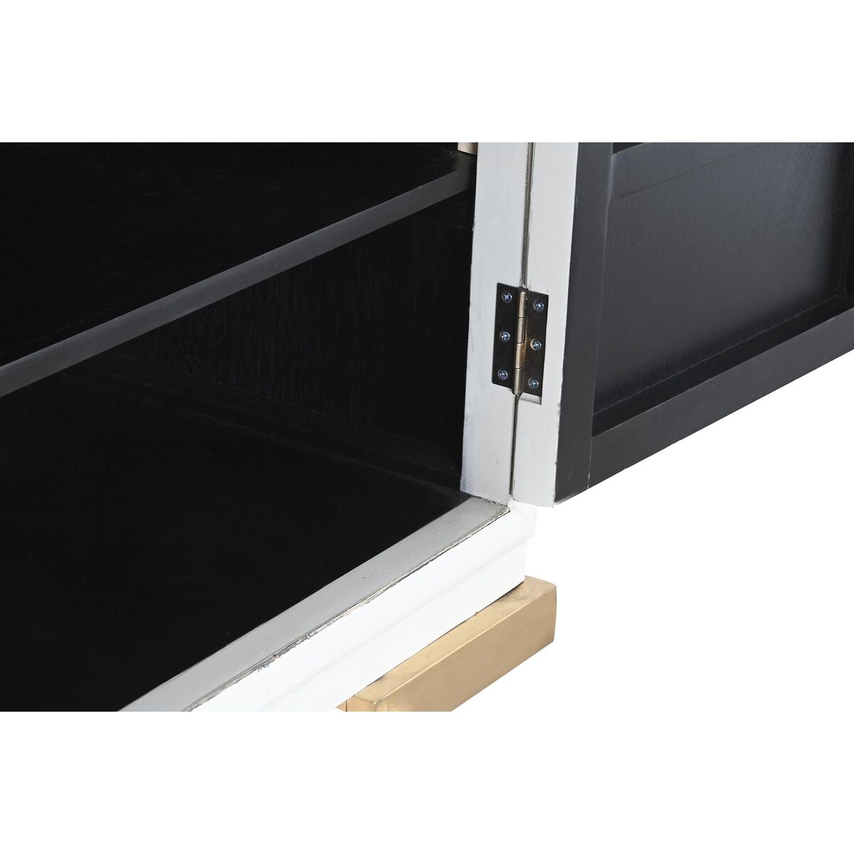 Skänk DKD Home Decor   Vit Metall Poppel 178 x 50 x 90 cm - 4