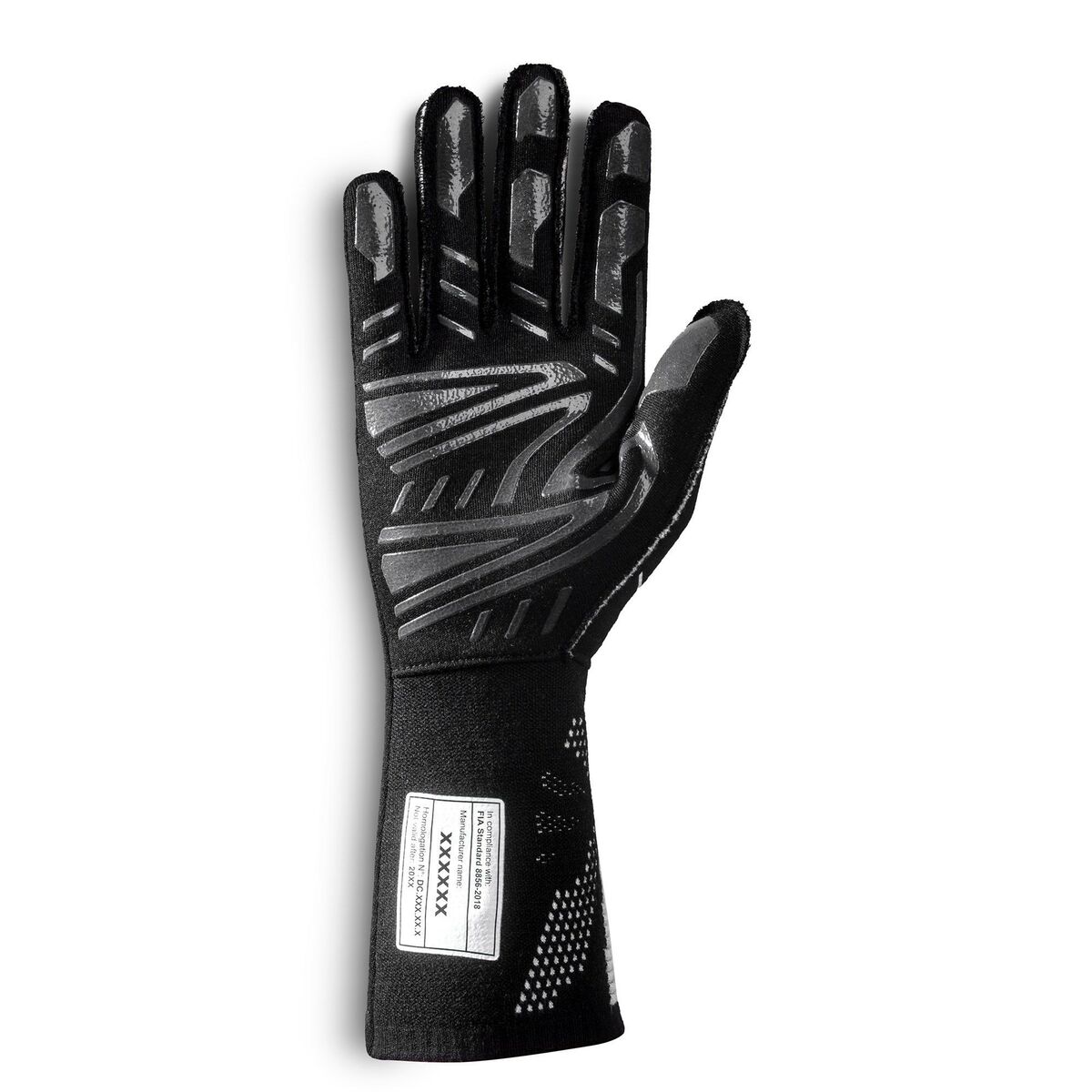 Karting Gloves Sparco LAP FIA 8856-2018 Svart - 2