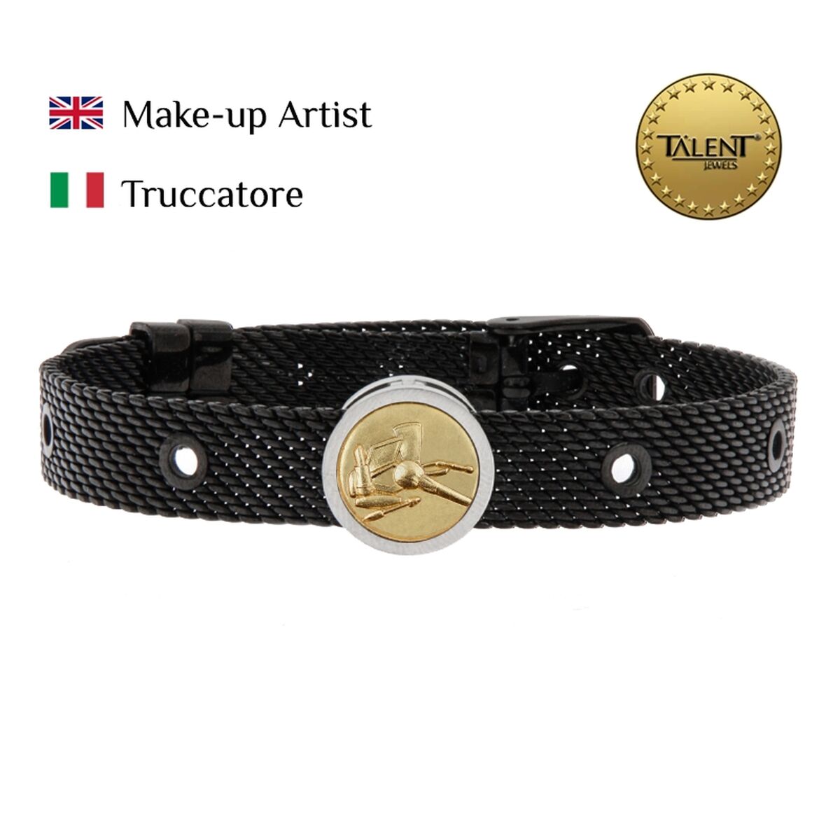Unisexarmband Make-up Artist Talent Jewels TJA-3-18-01-2-235 Svart - 2