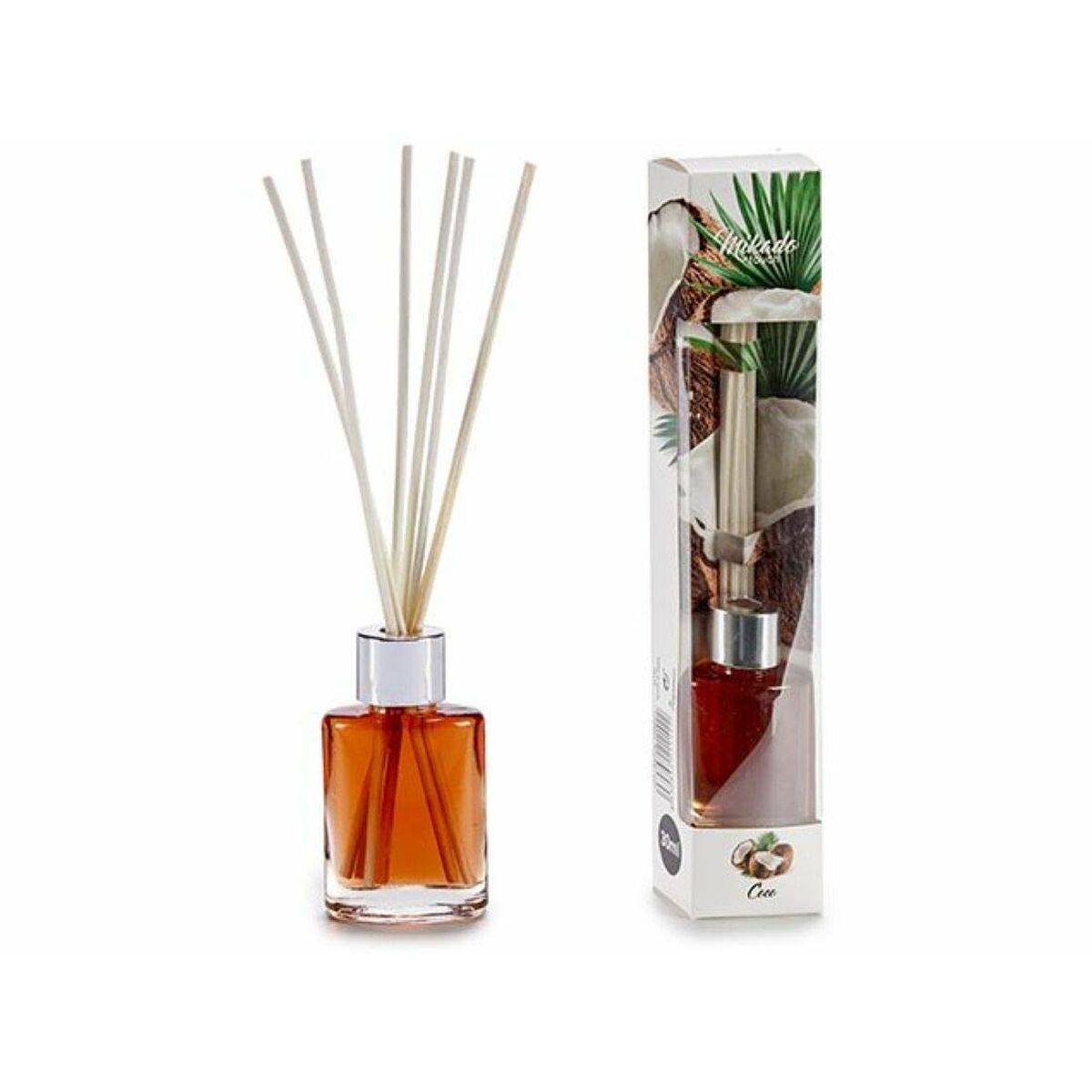 Parfympinnar Acorde Kokosnöt 30 ml (12 antal) - 2