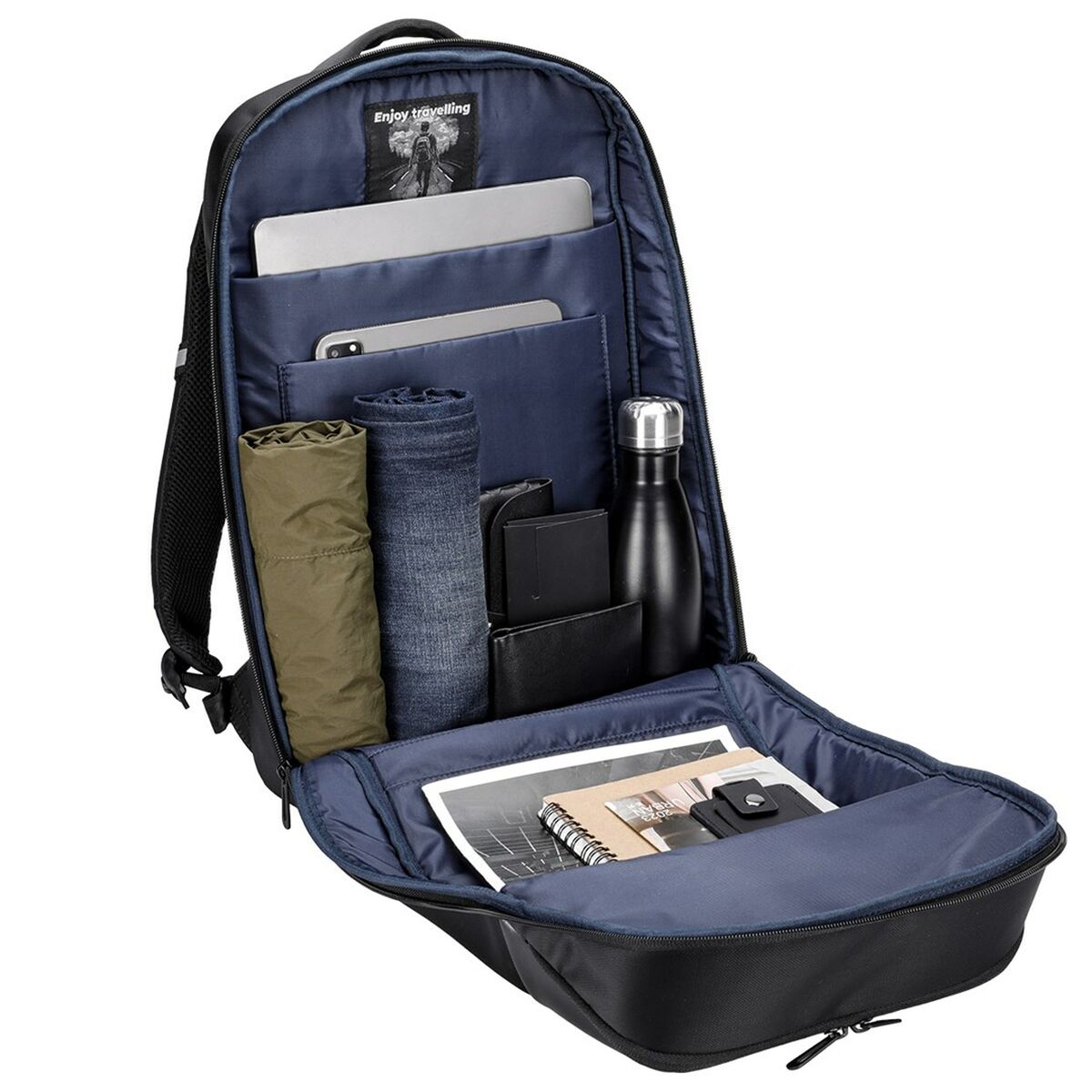 Laptopryggsäck Modecom PLE-MC-ACTIVE Svart 30 x 45 x 30 cm - 8