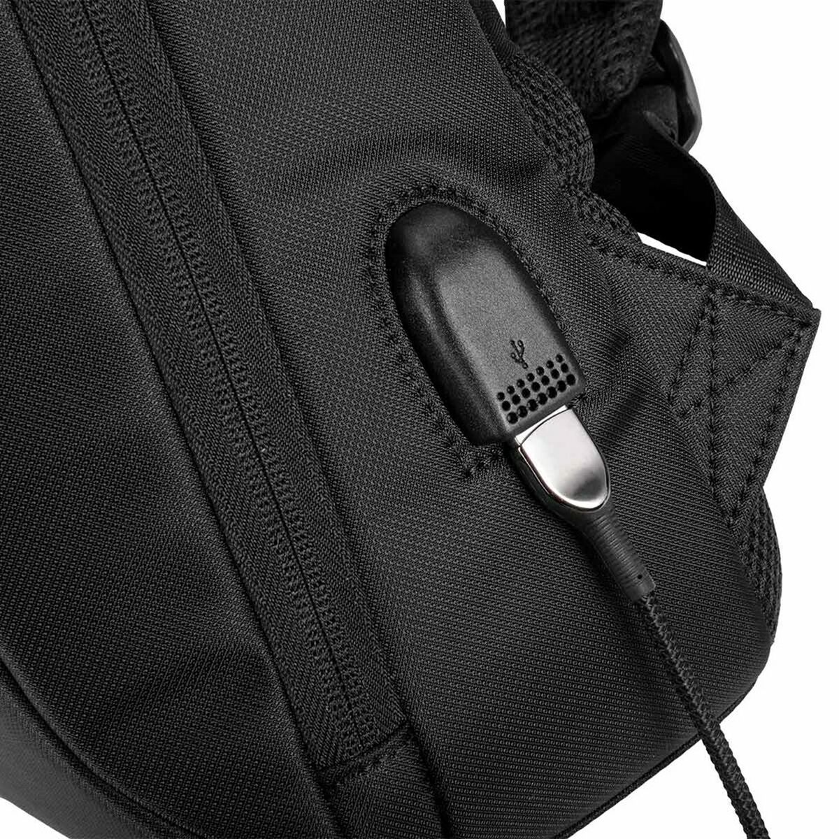 Laptopryggsäck Modecom PLE-MC-ACTIVE Svart 30 x 45 x 30 cm - 5
