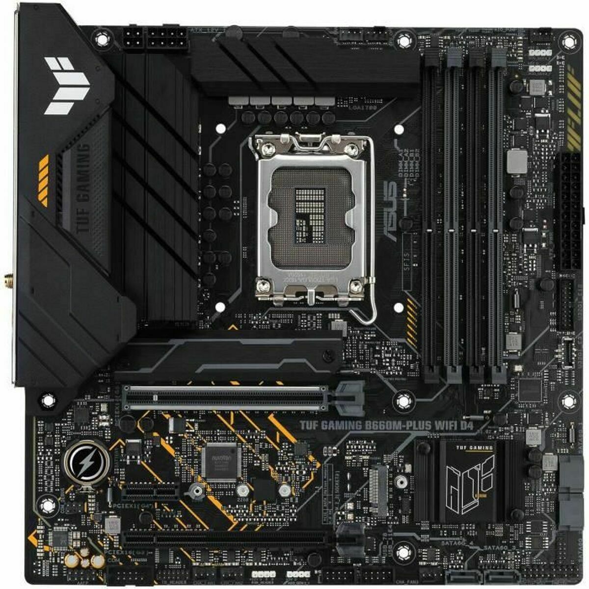 Moderkort Asus TUF GAMING B660M- PLUS WIFI D4 LGA 1700 - 2