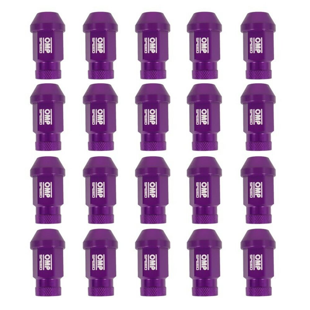 Set Skruv OMP 7075 Violett 20 uds M14 x 1,25 - 3