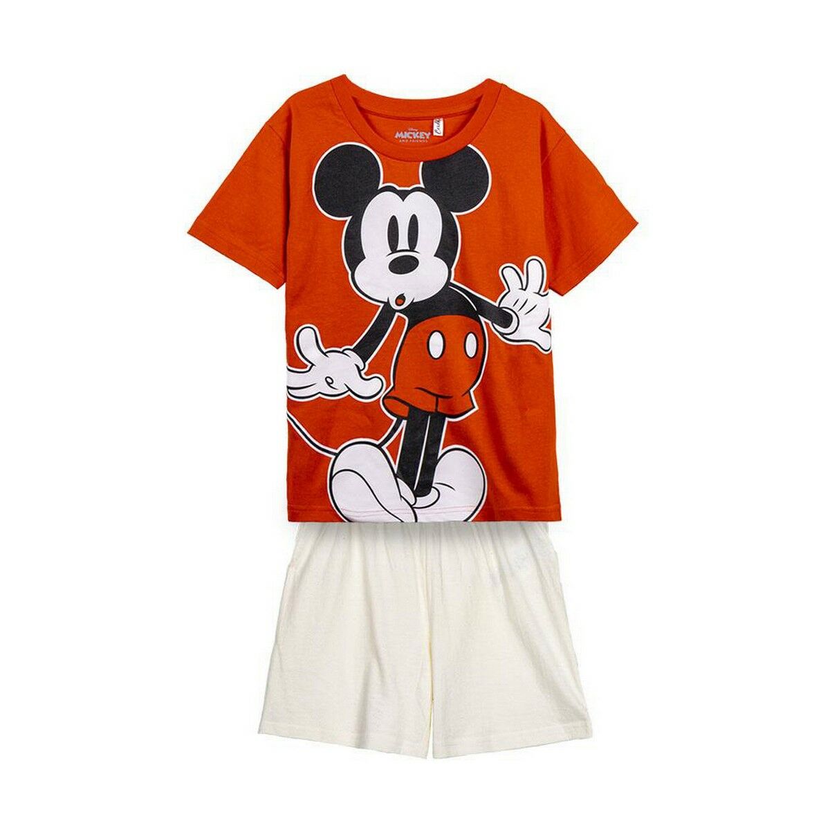 Pyjamas Barn Mickey Mouse Röd - 4