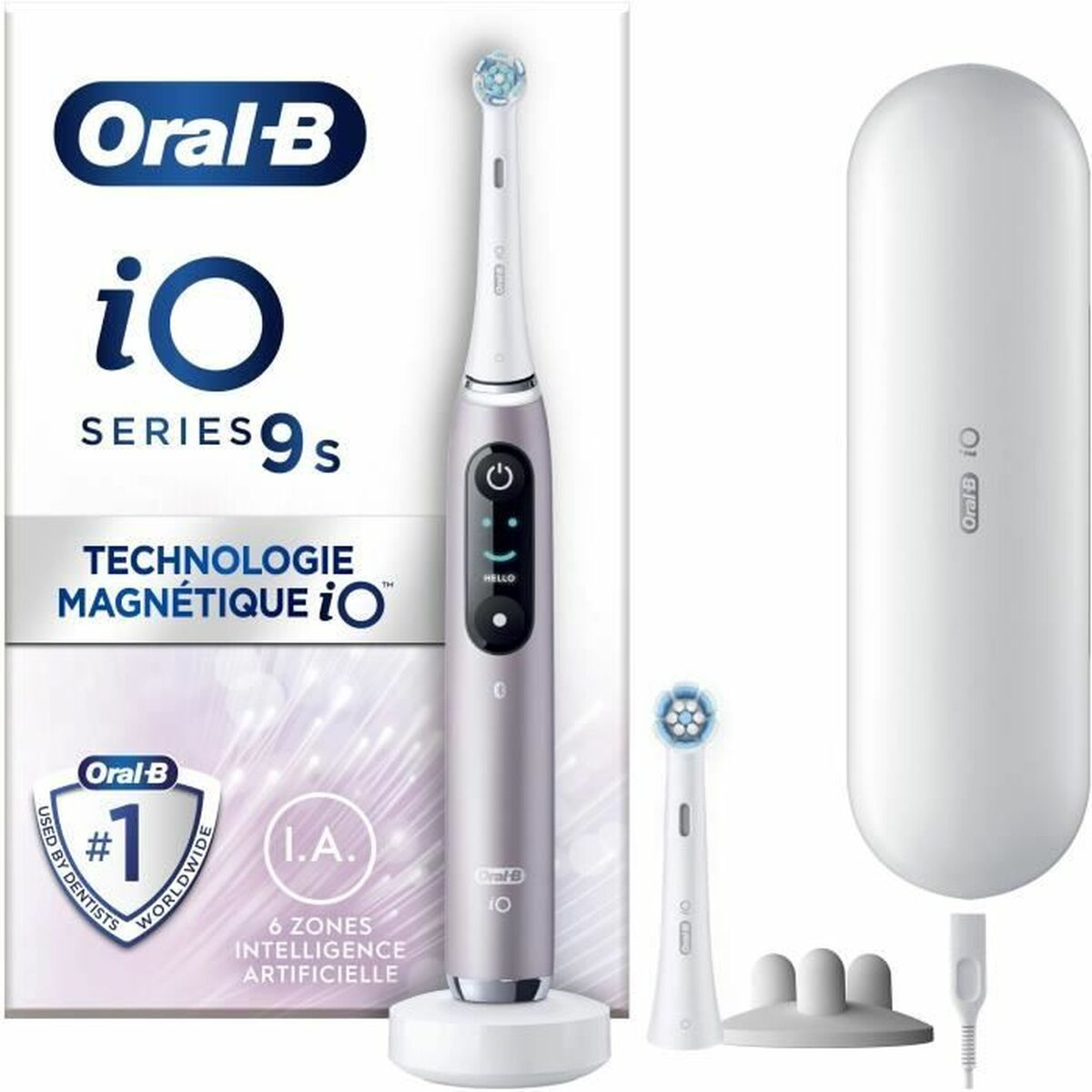 Elektrisk Tandborste Oral-B Serie iO9s (2 Delar) (2 antal)