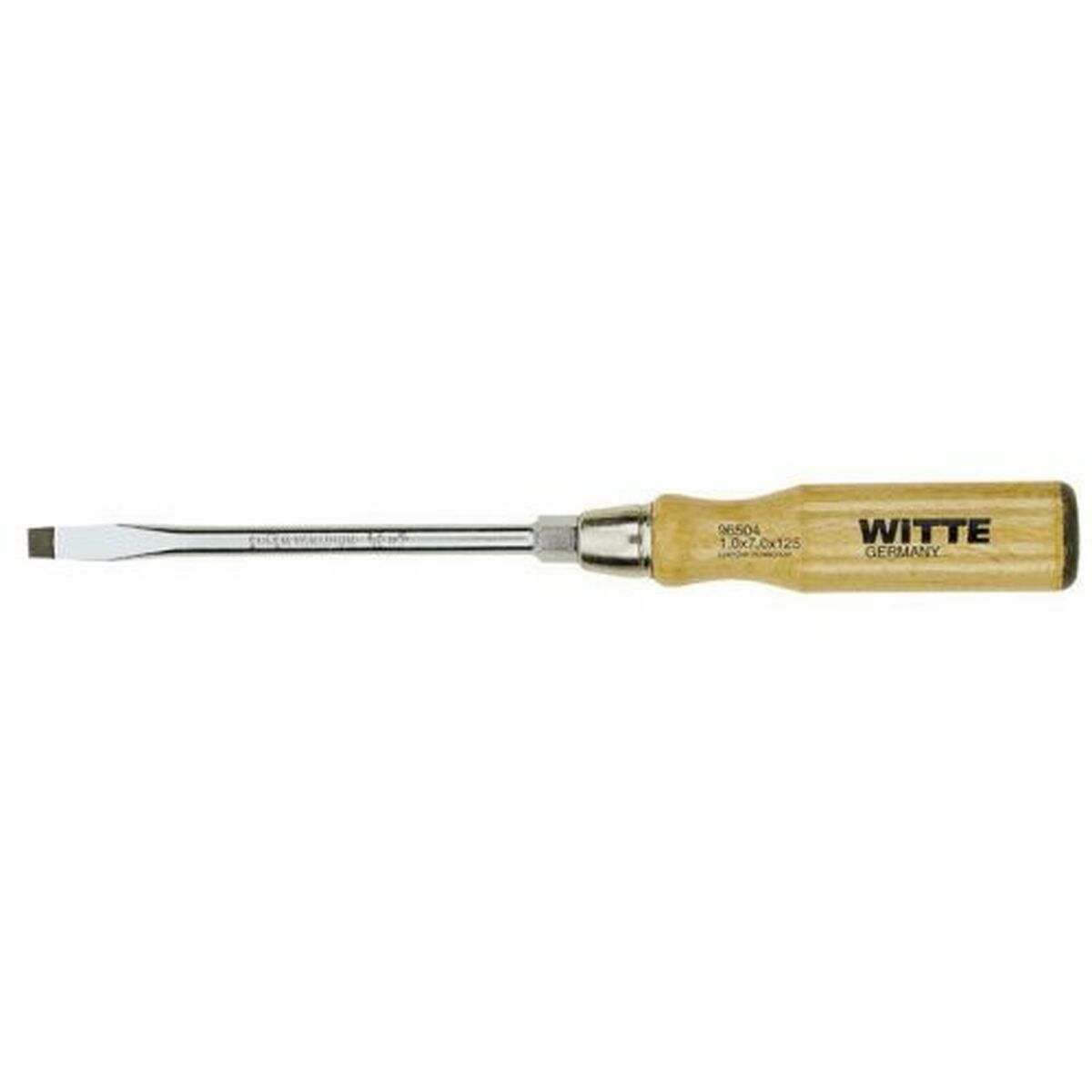 Skruvmejsel WITTE Platt Platt spets 5,5 mm 100 mm 1 x 5,5 mm