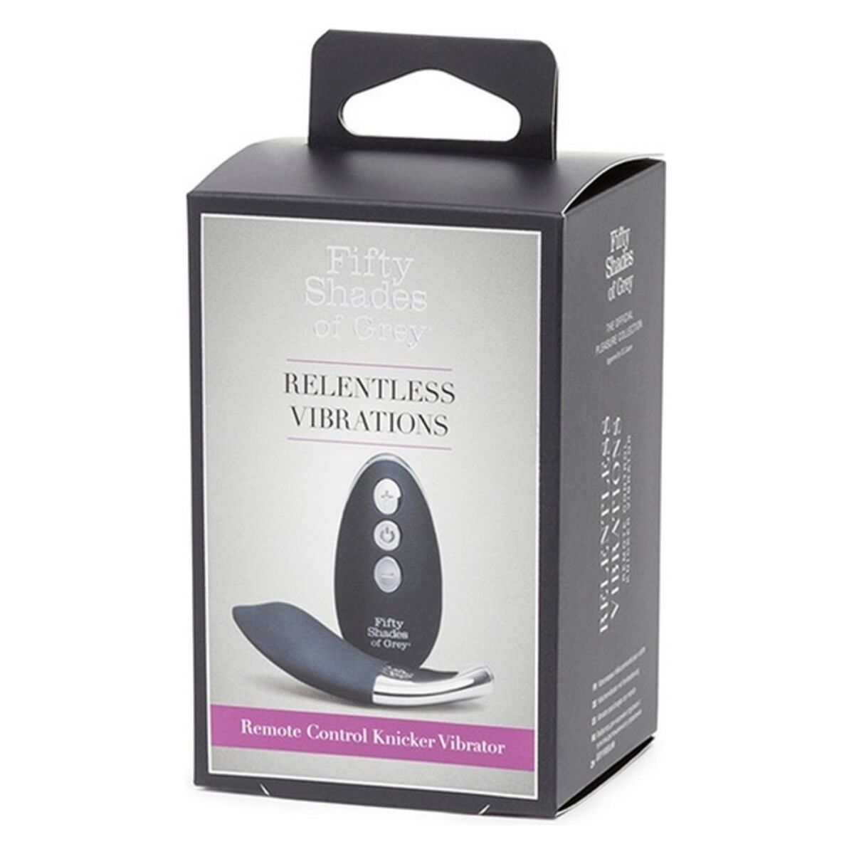 G-spotvibrator Fifty Shades of Grey Relentless Vibrations Svart/Silvrig - 3
