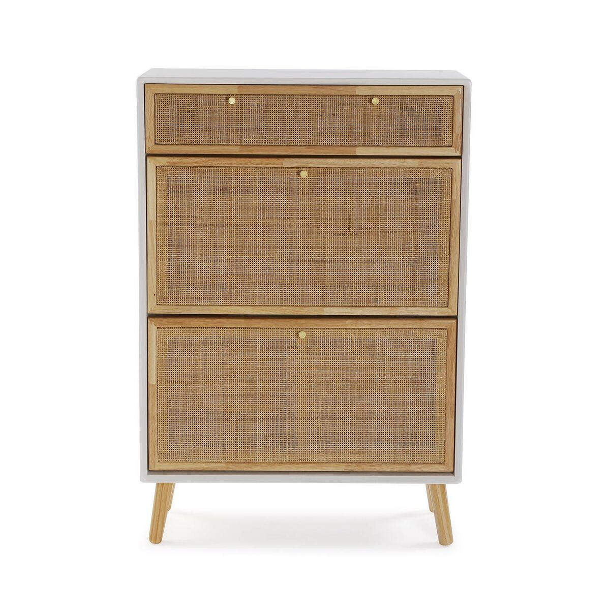 Skoställ Versa Vega Rattan Paulowniaträ 25,5 x 106 x 70 cm - 4