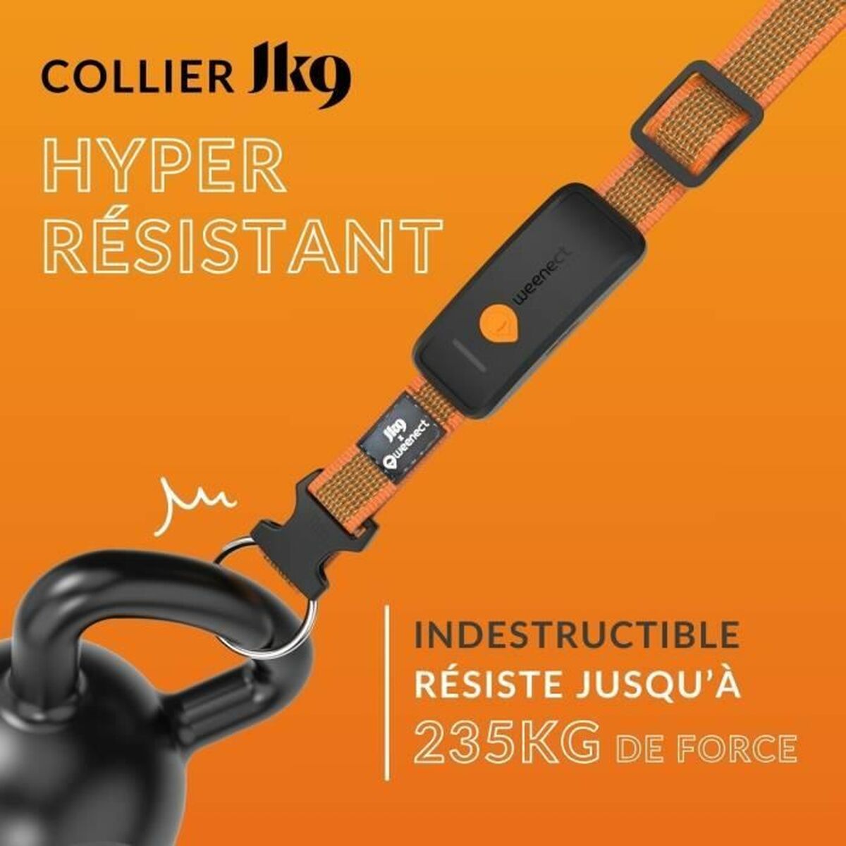Anti-förlust lokaliserar Weenect Orange - 2