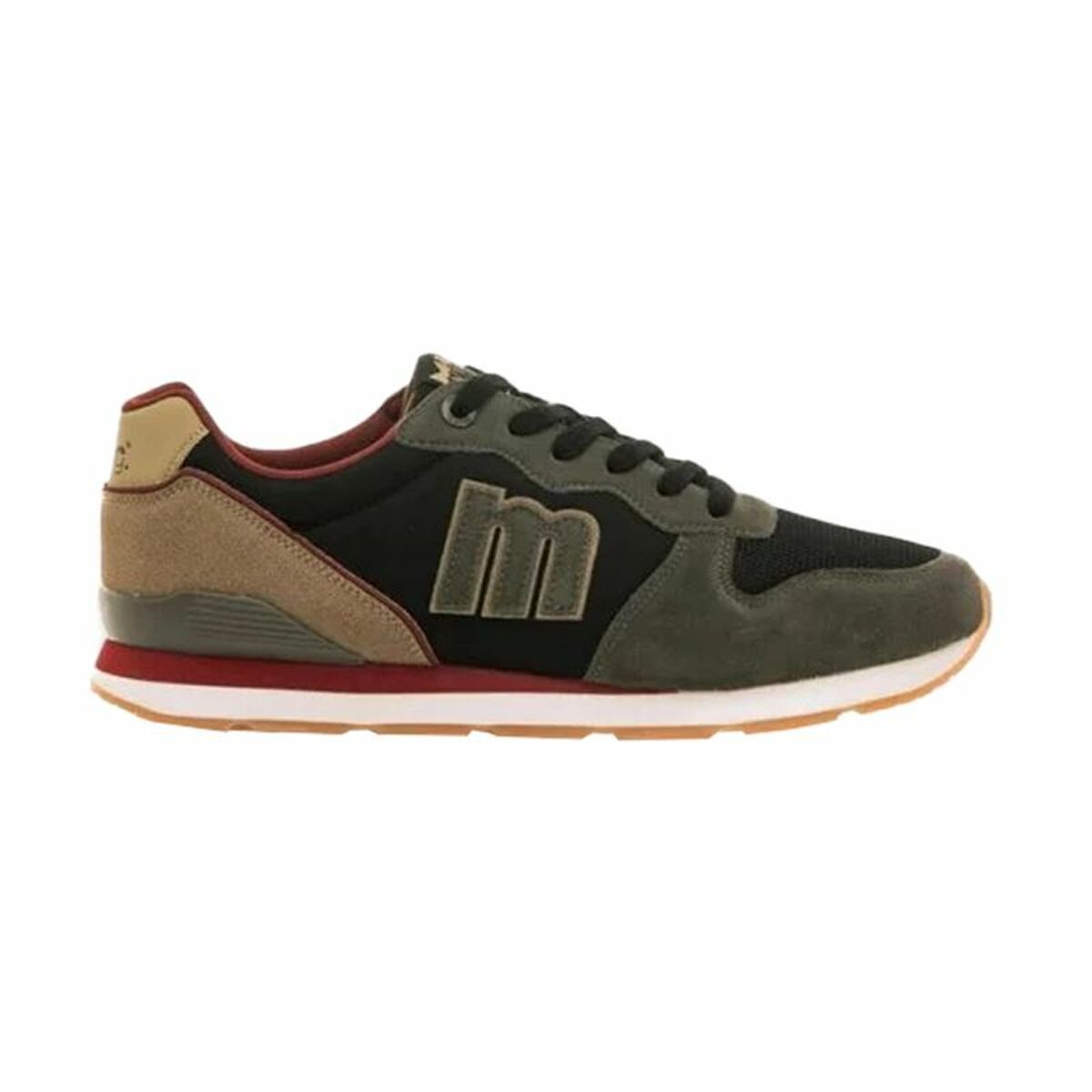 Sportskor Casual Herr Mustang Joggo Oliv