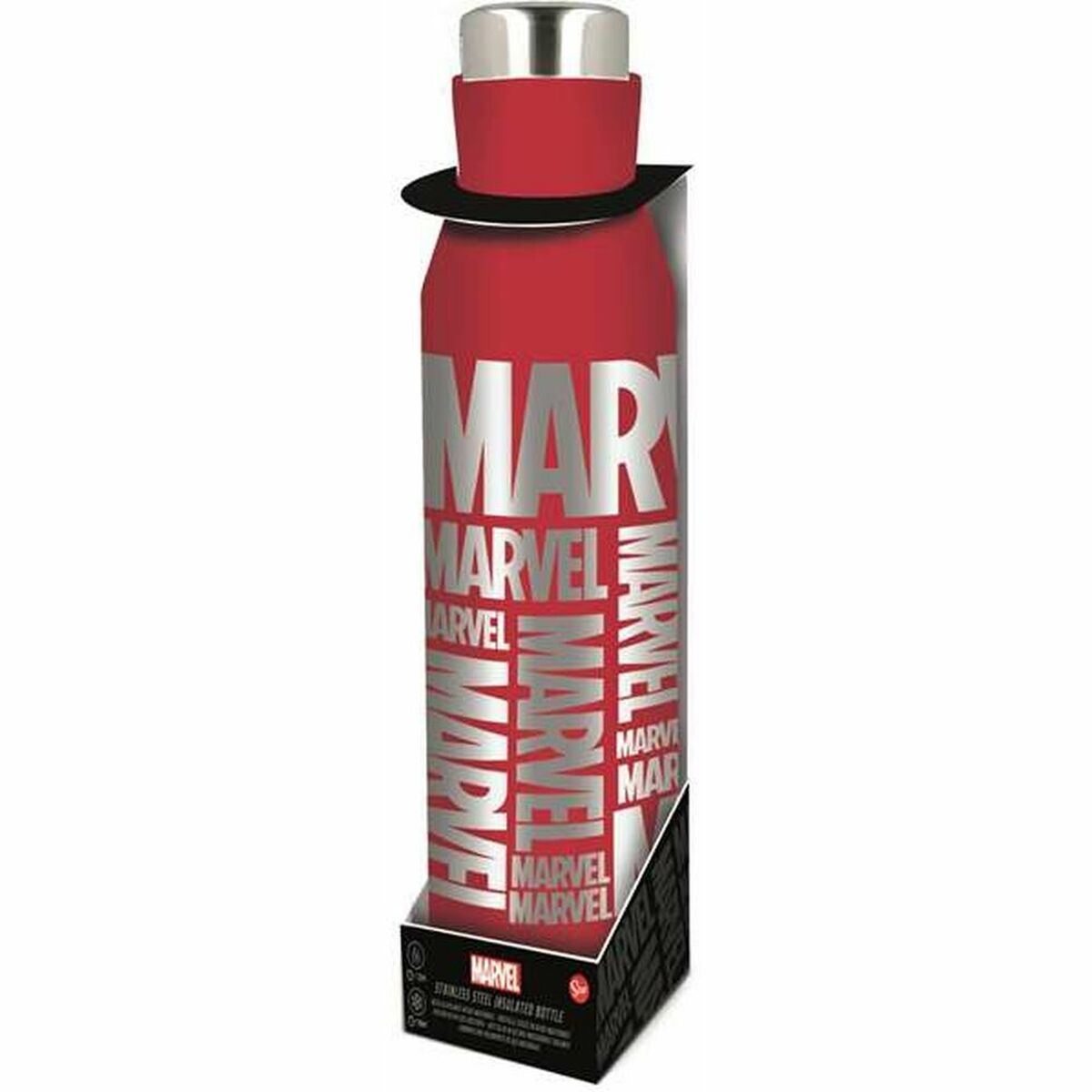 Termisk flaska i rostfritt stål Marvel 1021 Rostfritt stål (580 ml) - 2