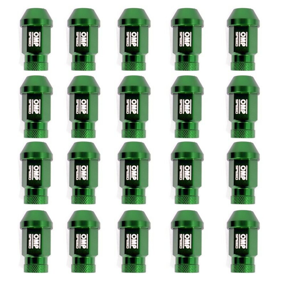 Set Skruv OMP 7075 Grön 20 uds M14 x 1,25 - 3