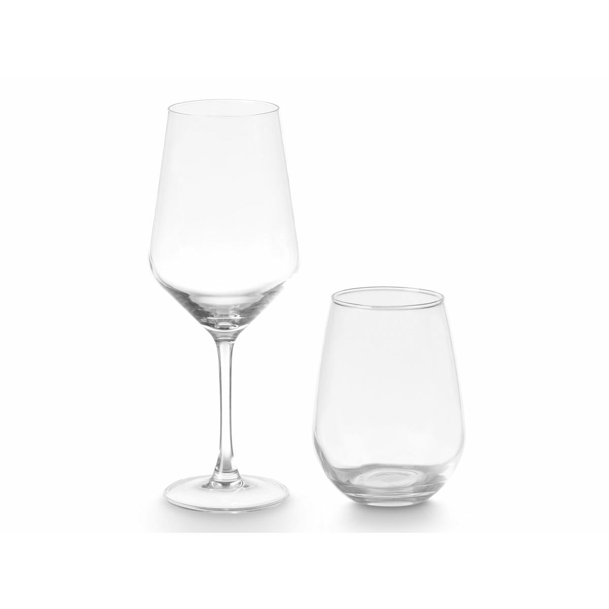 Set med glas och kopp Vivalto (8 Delar) (2 antal) - 2