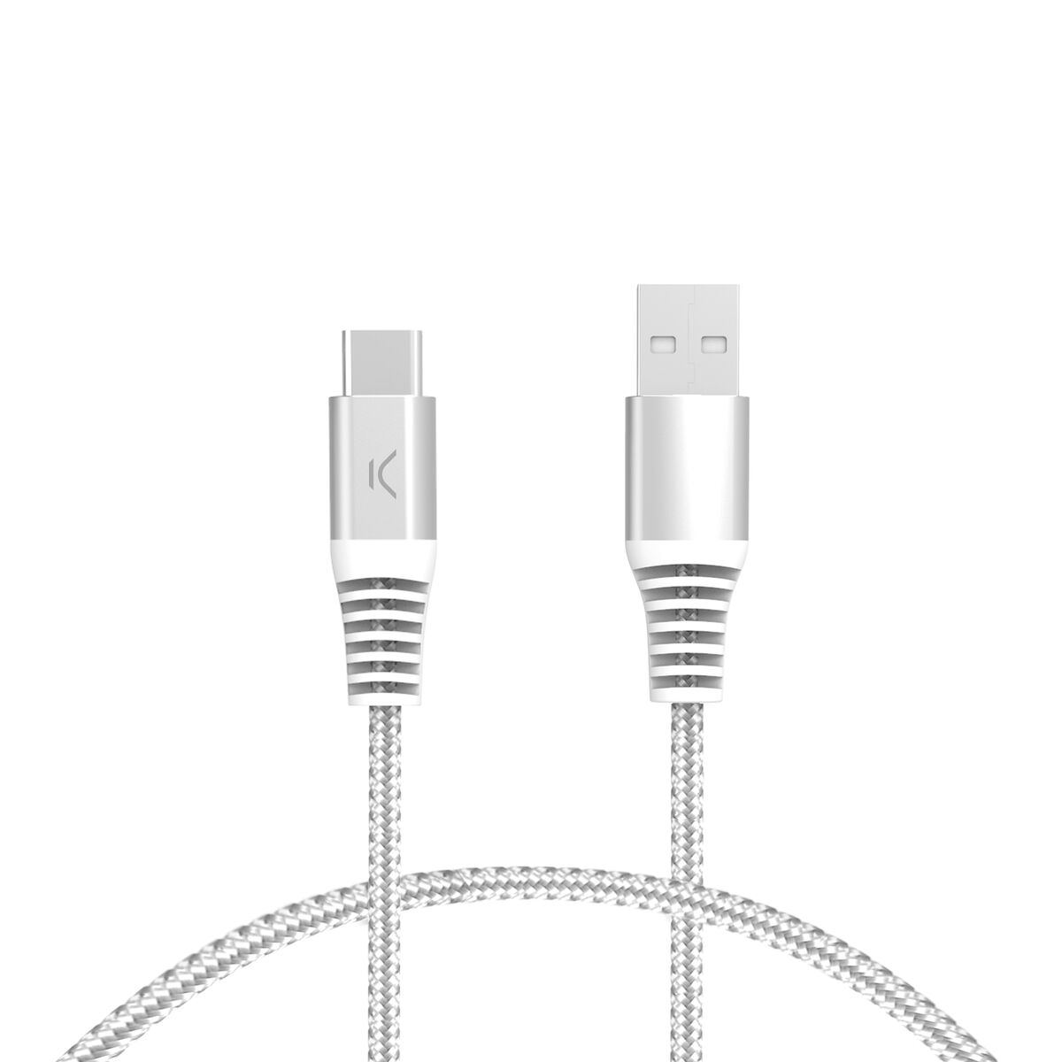 USB-kabel KSIX Grå 2 m