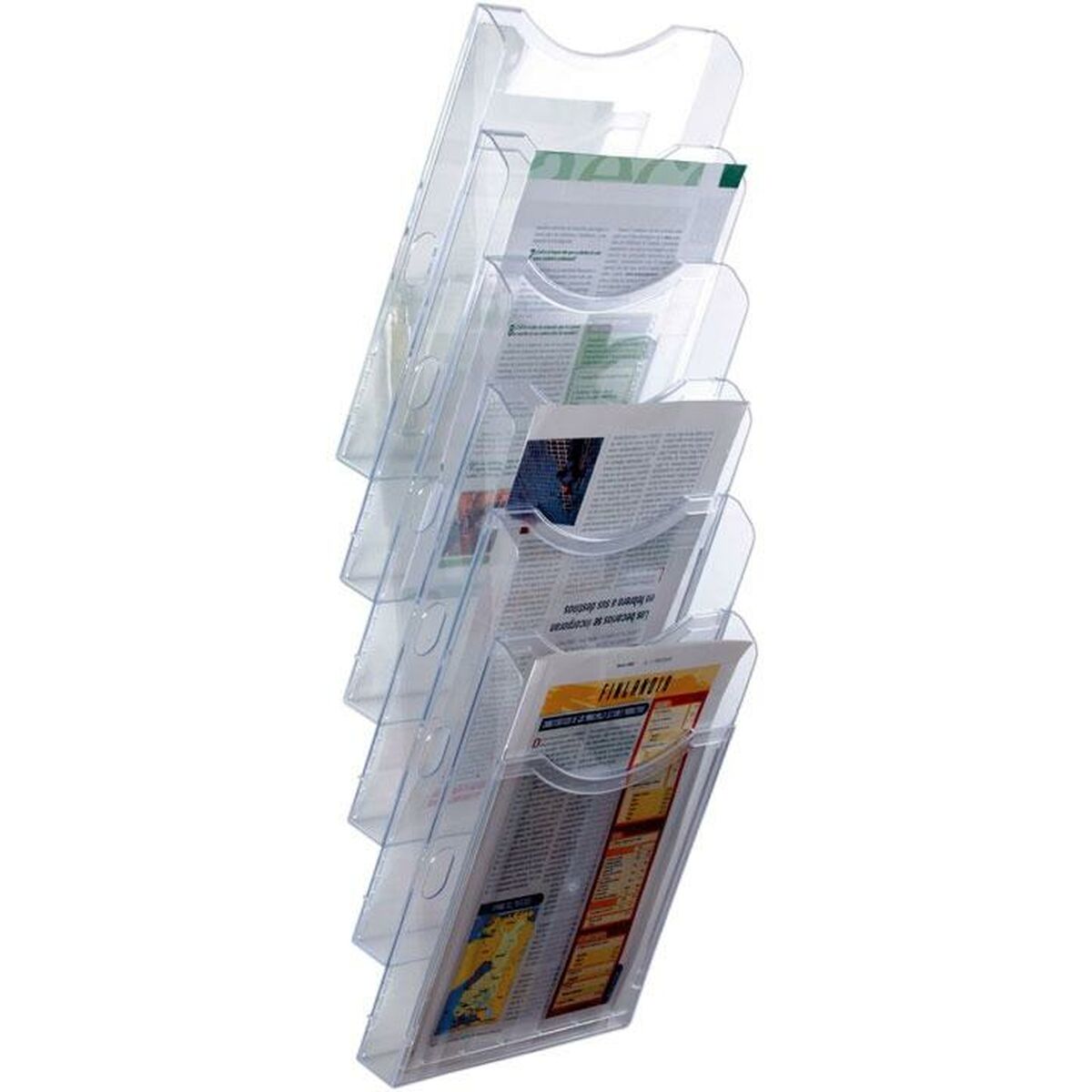 Bordsställ Archivo 2000 ArchiPlay För vägg polystyren 19 x 23,5 x 68,5 cm Transparent - 2