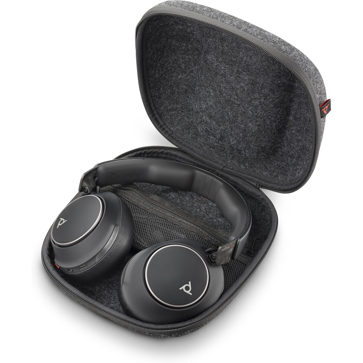 Bluetooth Hörlurar Poly Voyager Surround 80 UC Svart - 2