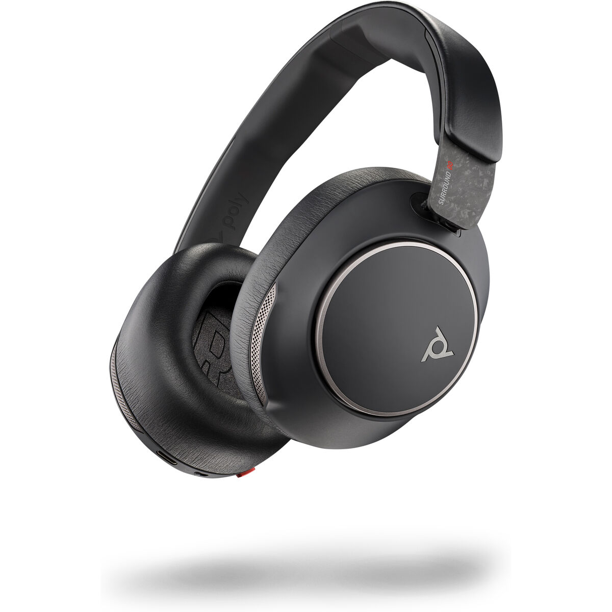 Bluetooth Hörlurar Poly Voyager Surround 80 UC Svart - 3