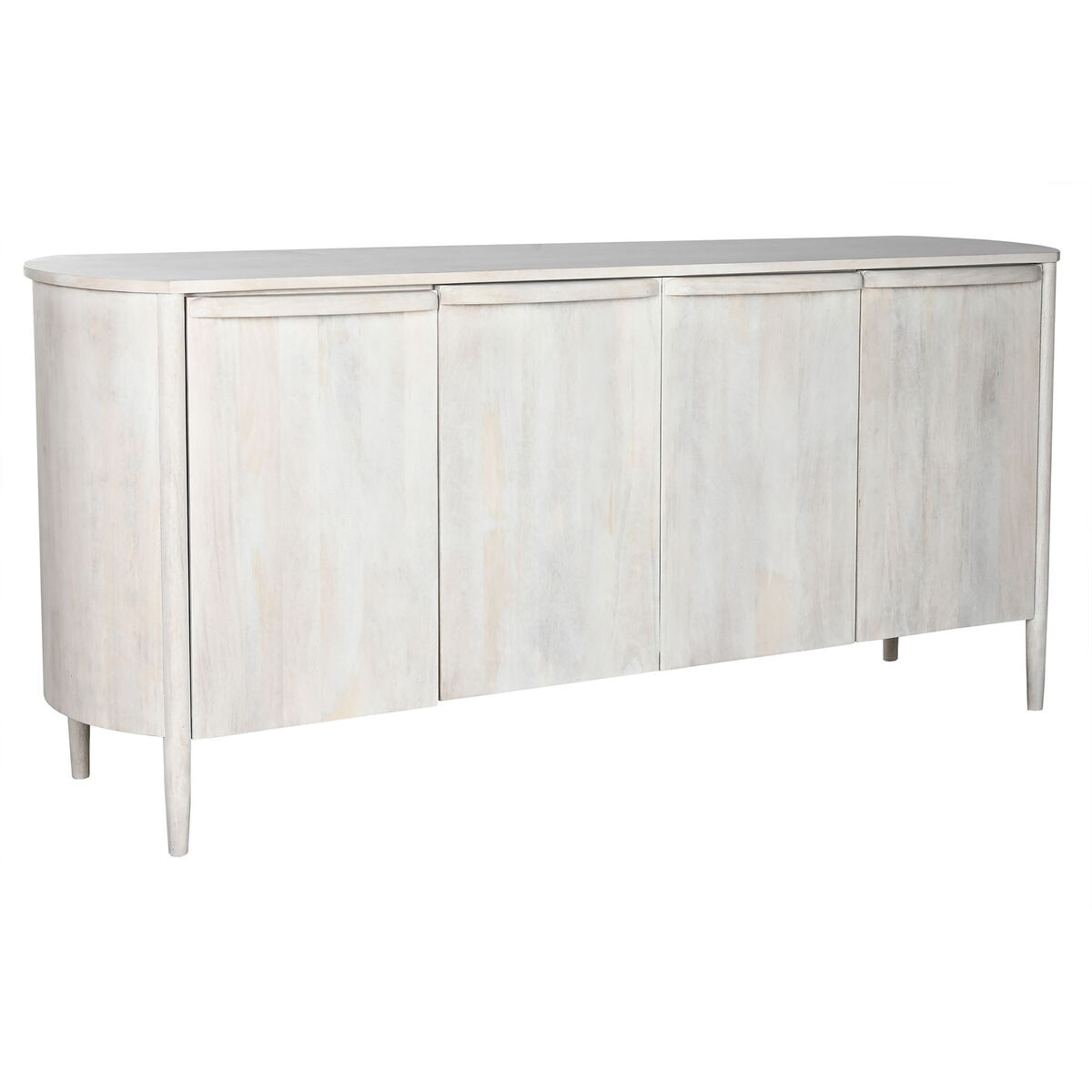 Skänk Home ESPRIT Vit Mangoträ 193 x 47 x 85,5 cm 175 x 47 x 80 cm