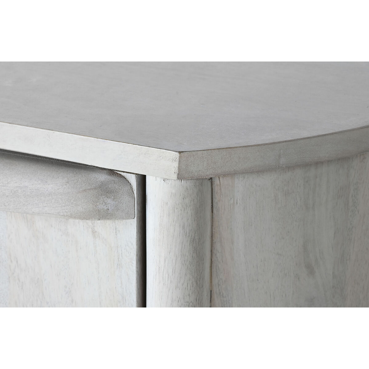Skänk Home ESPRIT Vit Mangoträ 193 x 47 x 85,5 cm 175 x 47 x 80 cm - 7