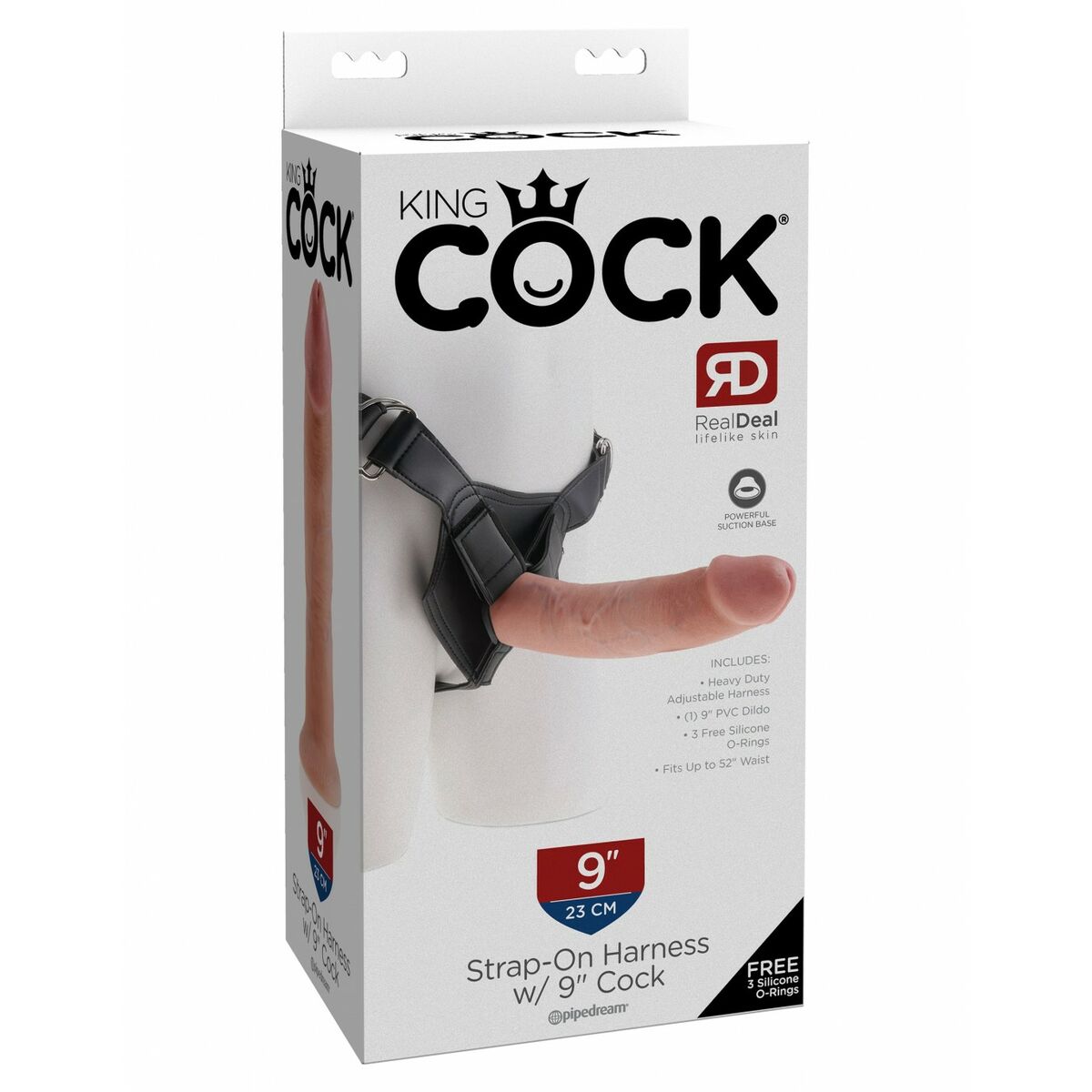 Strap-on dildo Pipedream King Cock - 2