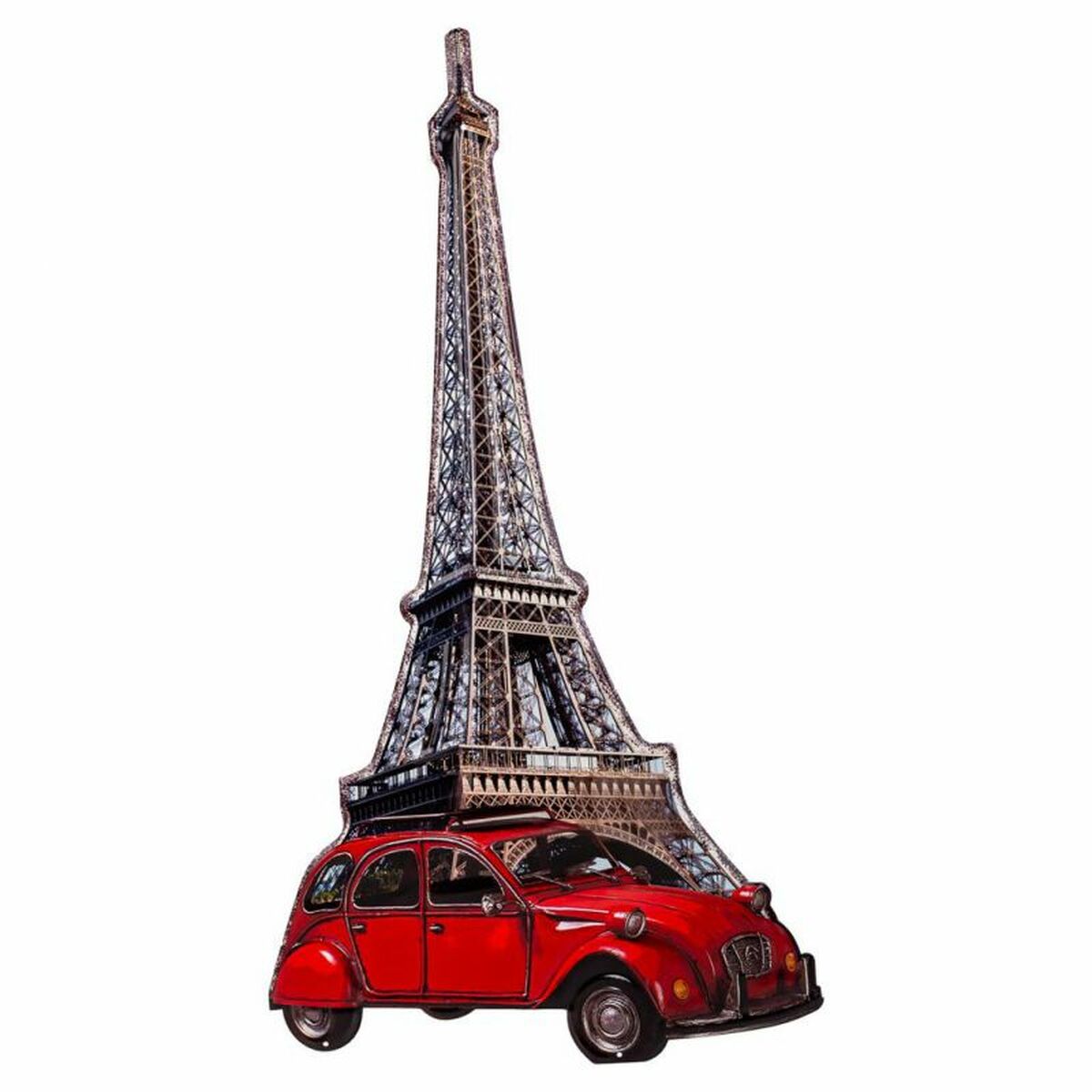 Väggplatta Alexandra House Living Järn 80 x 1 x 43 cm Torre Eiffel - 3