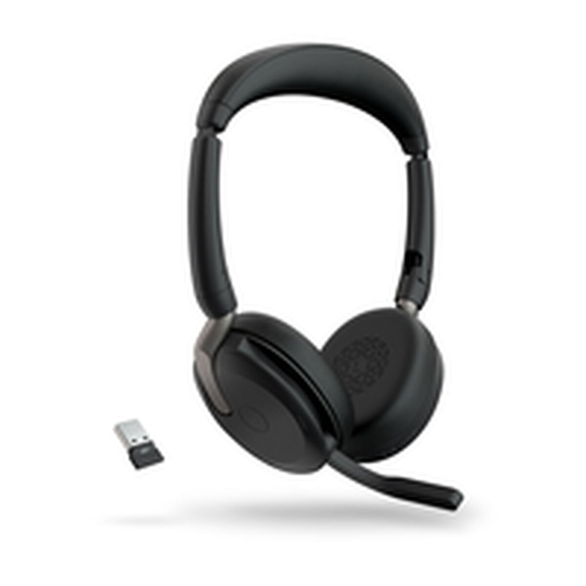 Bluetooth Hörlurar med Mikrofon Jabra Evolve2 65 Flex Svart - 3