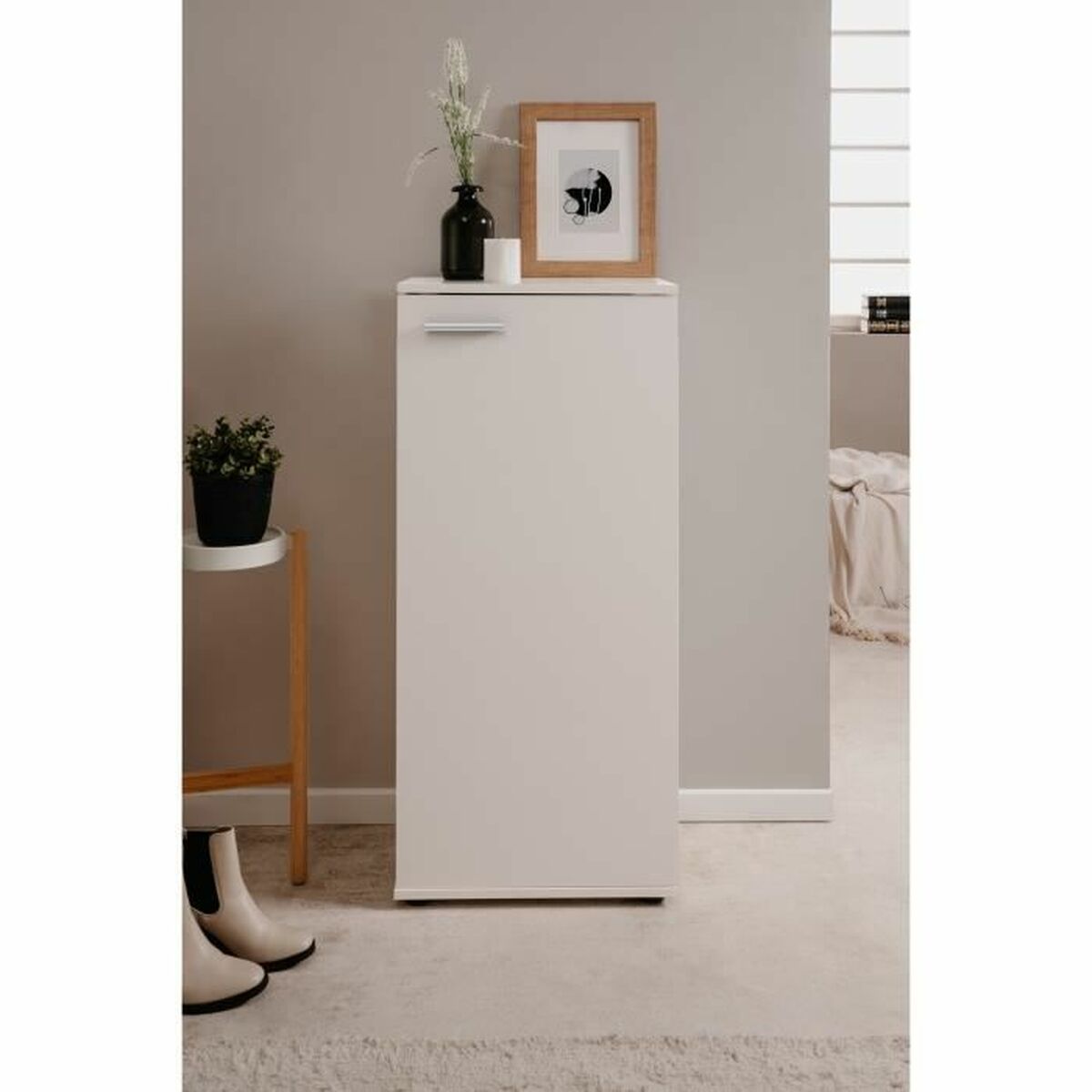 Skoställ Finori  Vit 100 x 110 x 34 cm - 2